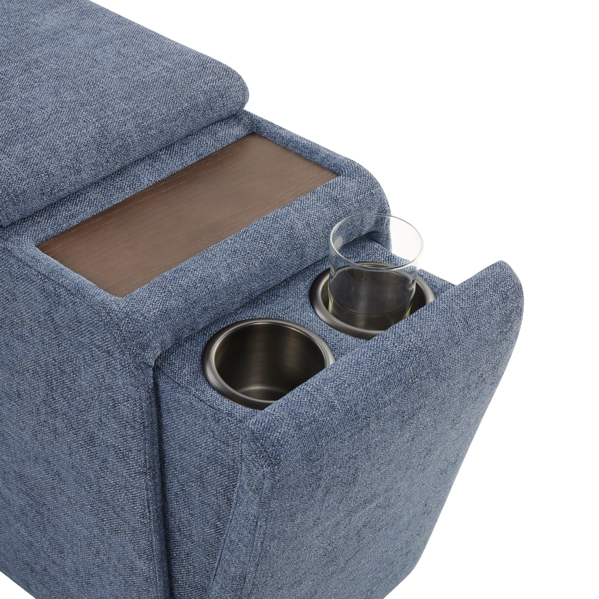 Delaney 6-Seat Modular Sofa Chaise with Storage Ottomans - Image 63