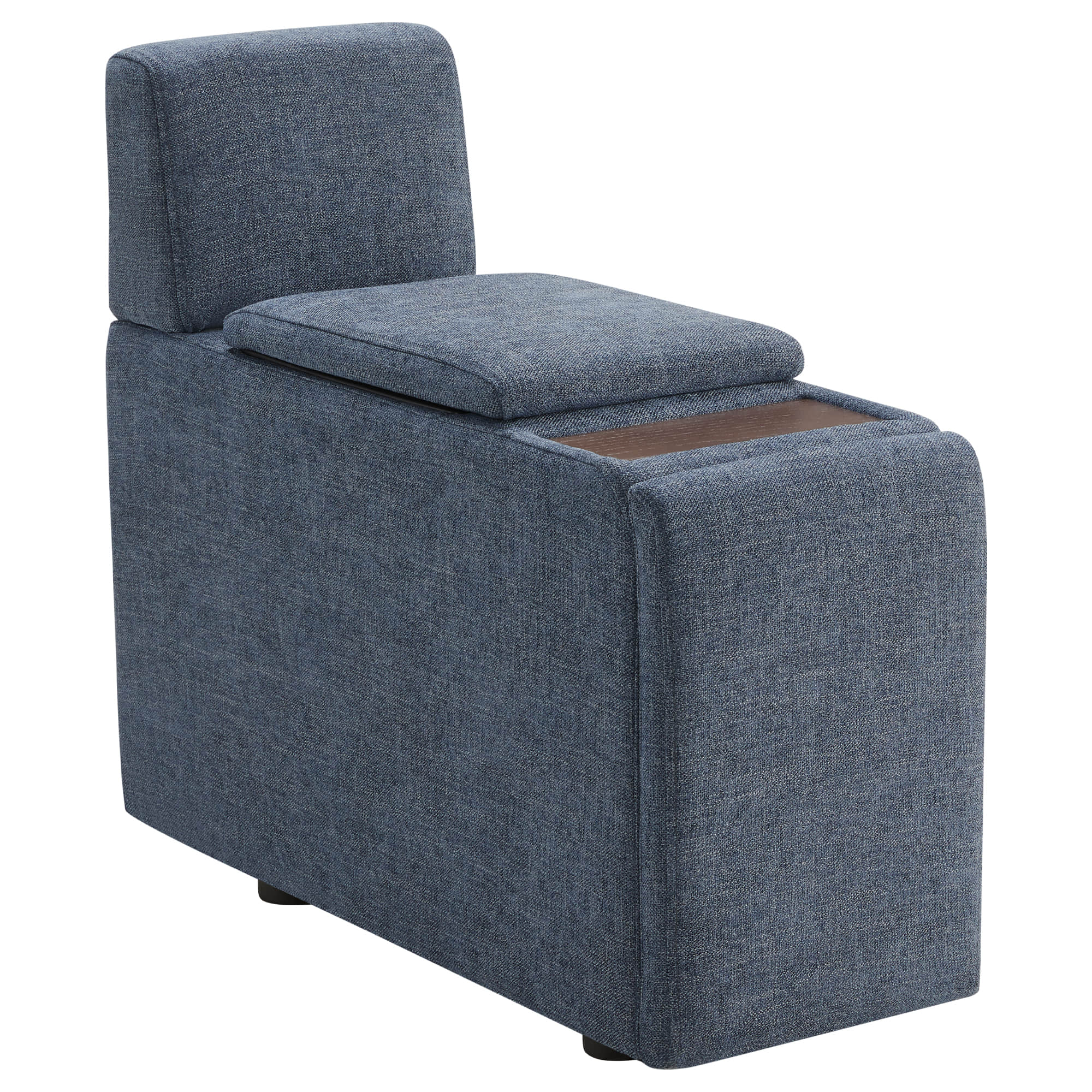 Delaney 6-Seat Modular Sofa Chaise with Storage Ottomans - Image 55