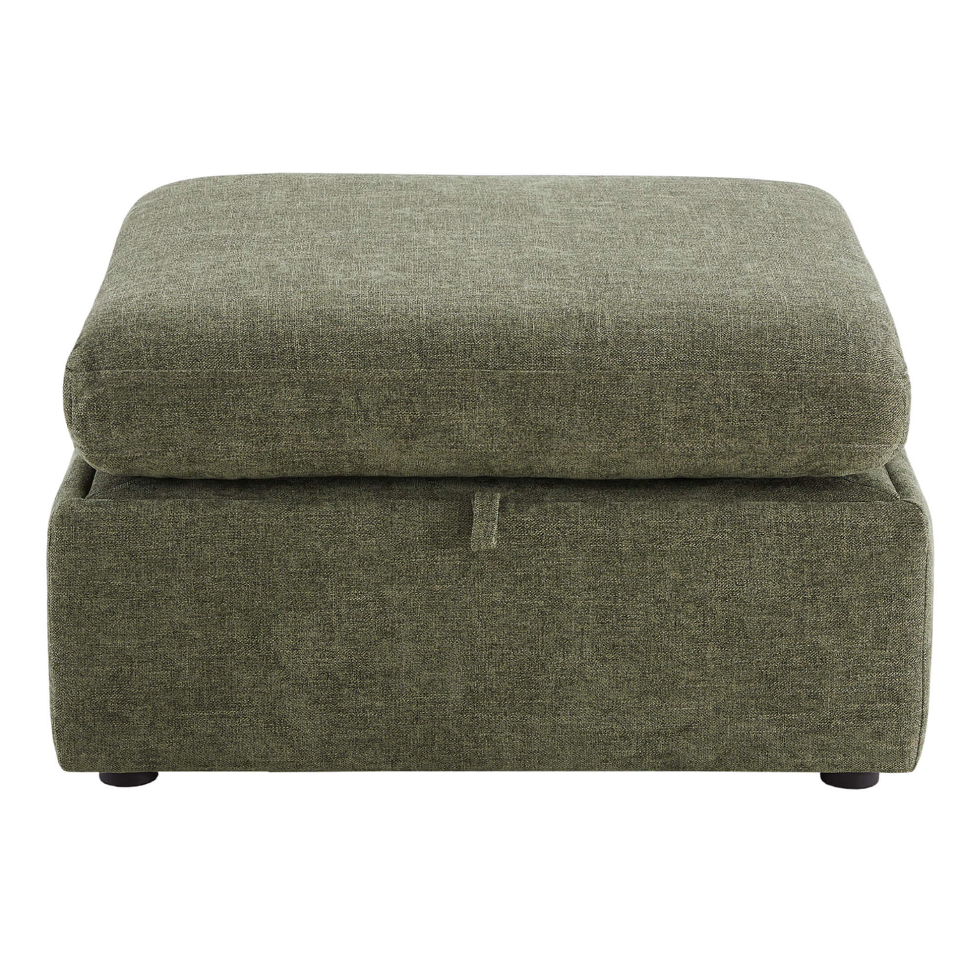 Delaney 6-Seat Modular Sofa Chaise with Storage Ottomans - Image 121