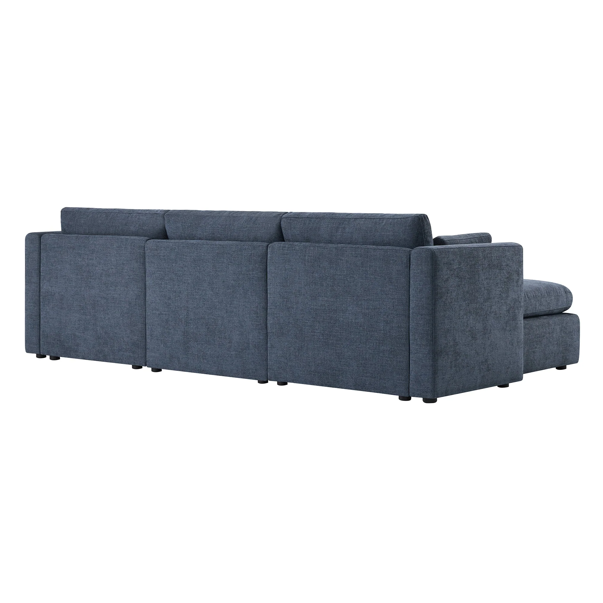 Delaney 4-Seat Modular Sofa Chaise with Storage Ottoman - Image 102