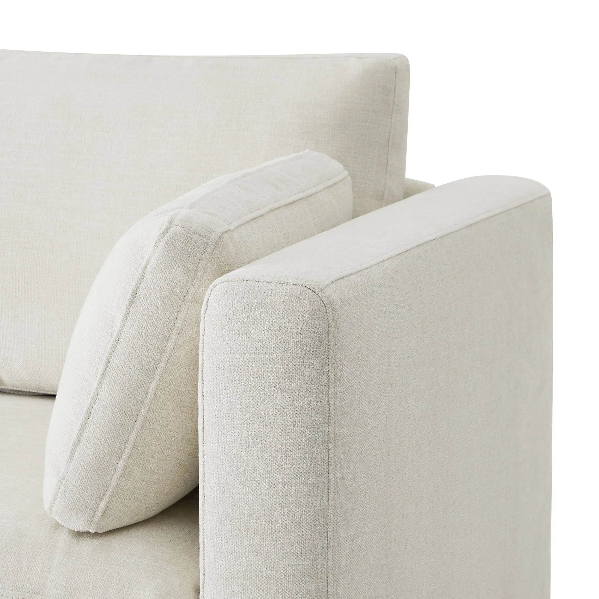 Delaney 4-Seat Modular Sofa Chaise with Storage Ottoman - Image 19