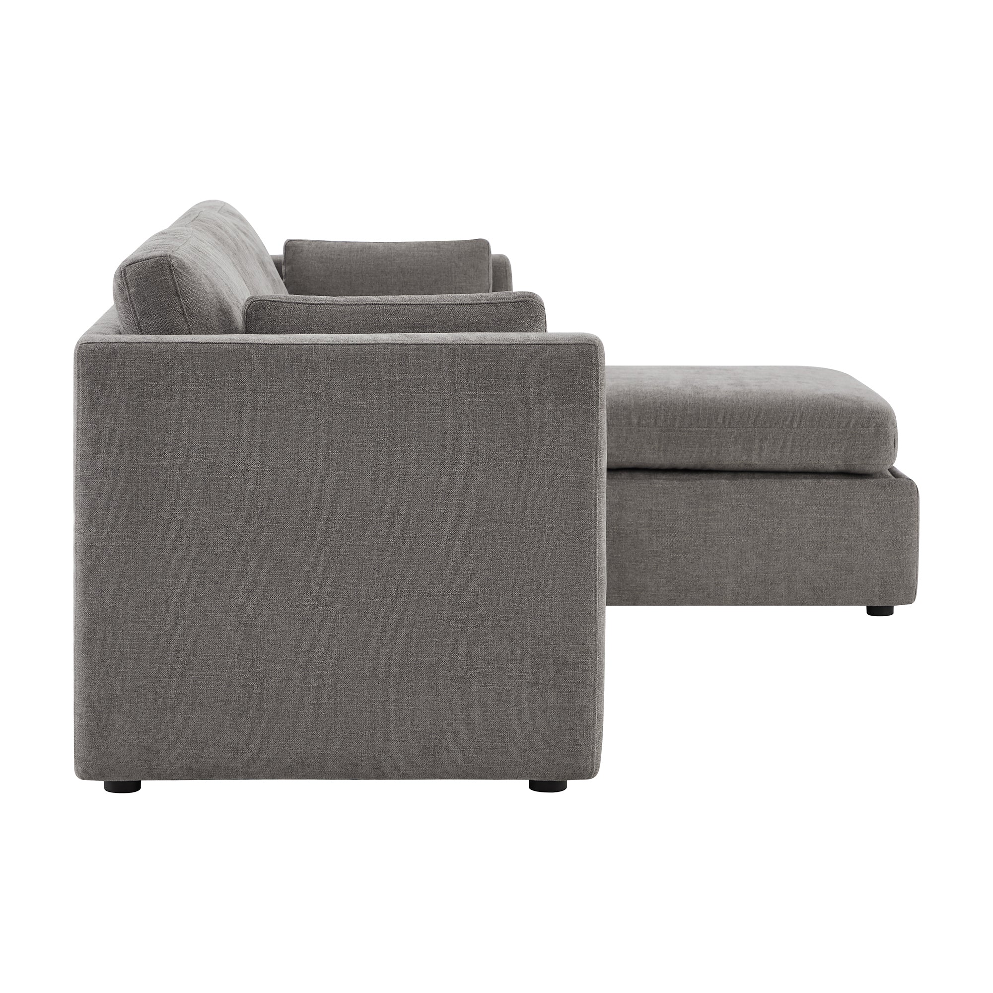 Delaney 4-Seat Modular Sofa Chaise with Storage Ottoman - Image 69