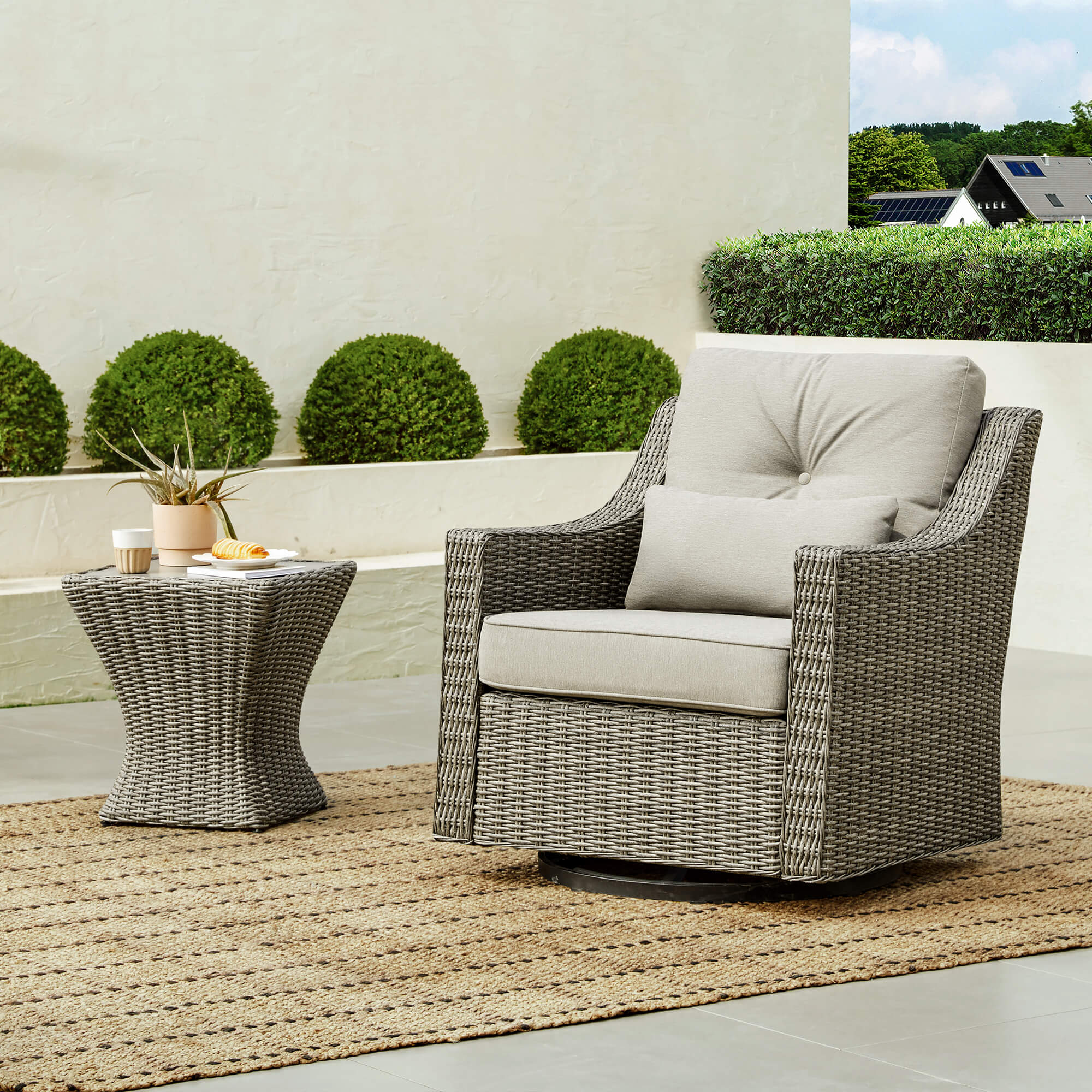 Elara Rattan Outdoor 5-Piece Patio Set - Image 64