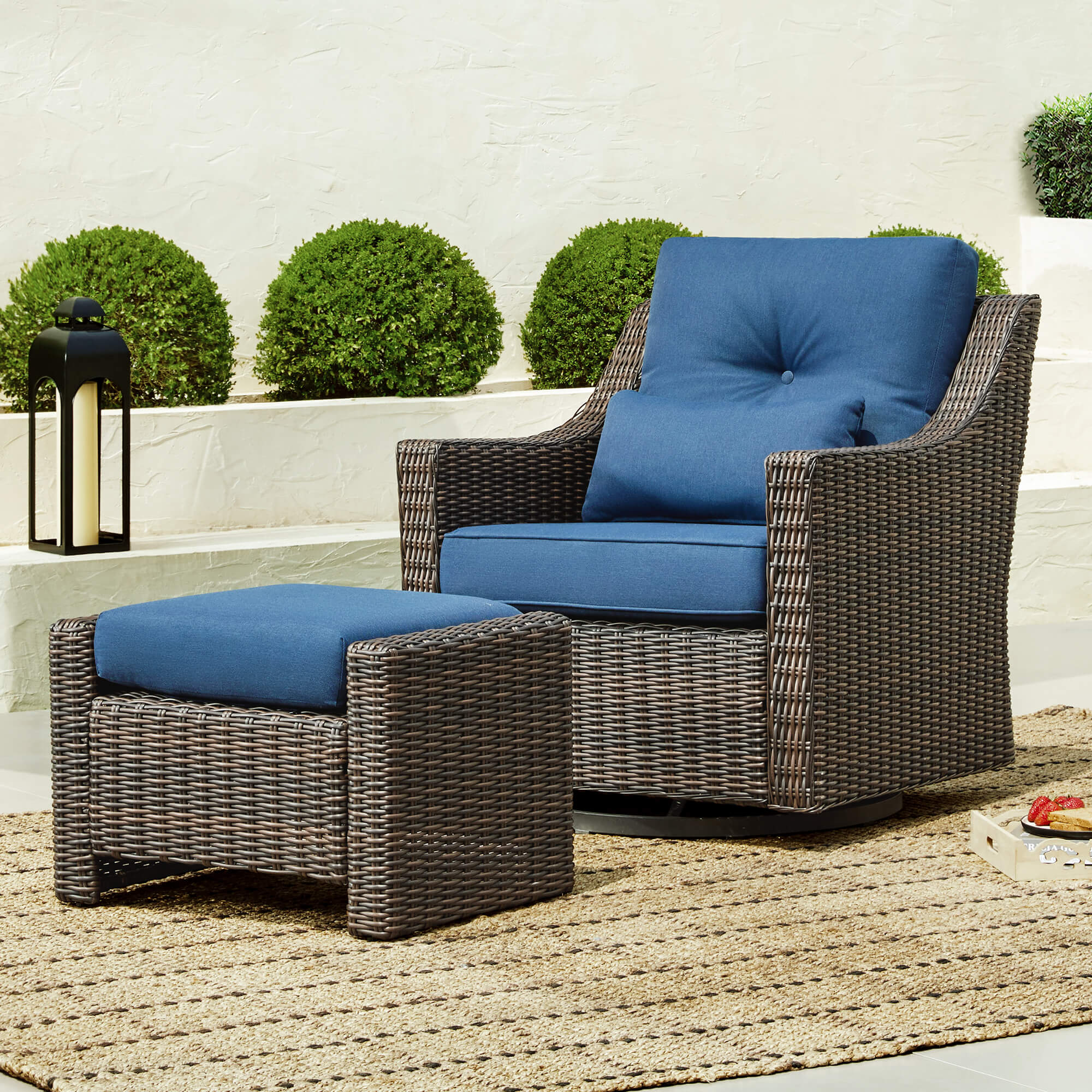 Elara Rattan Outdoor 5-Piece Patio Set - Image 70
