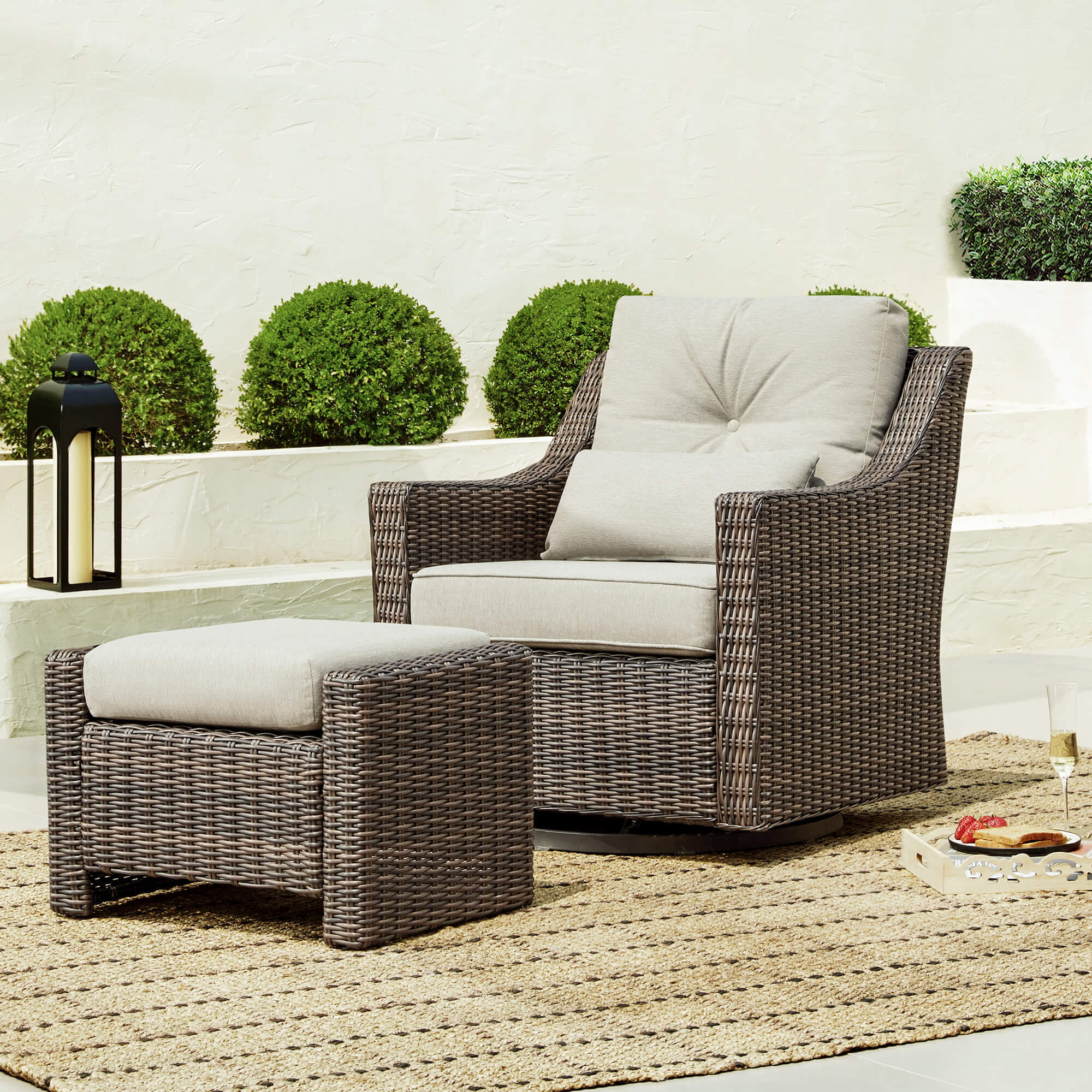 Elara Rattan Outdoor 5-Piece Patio Set - Image 71