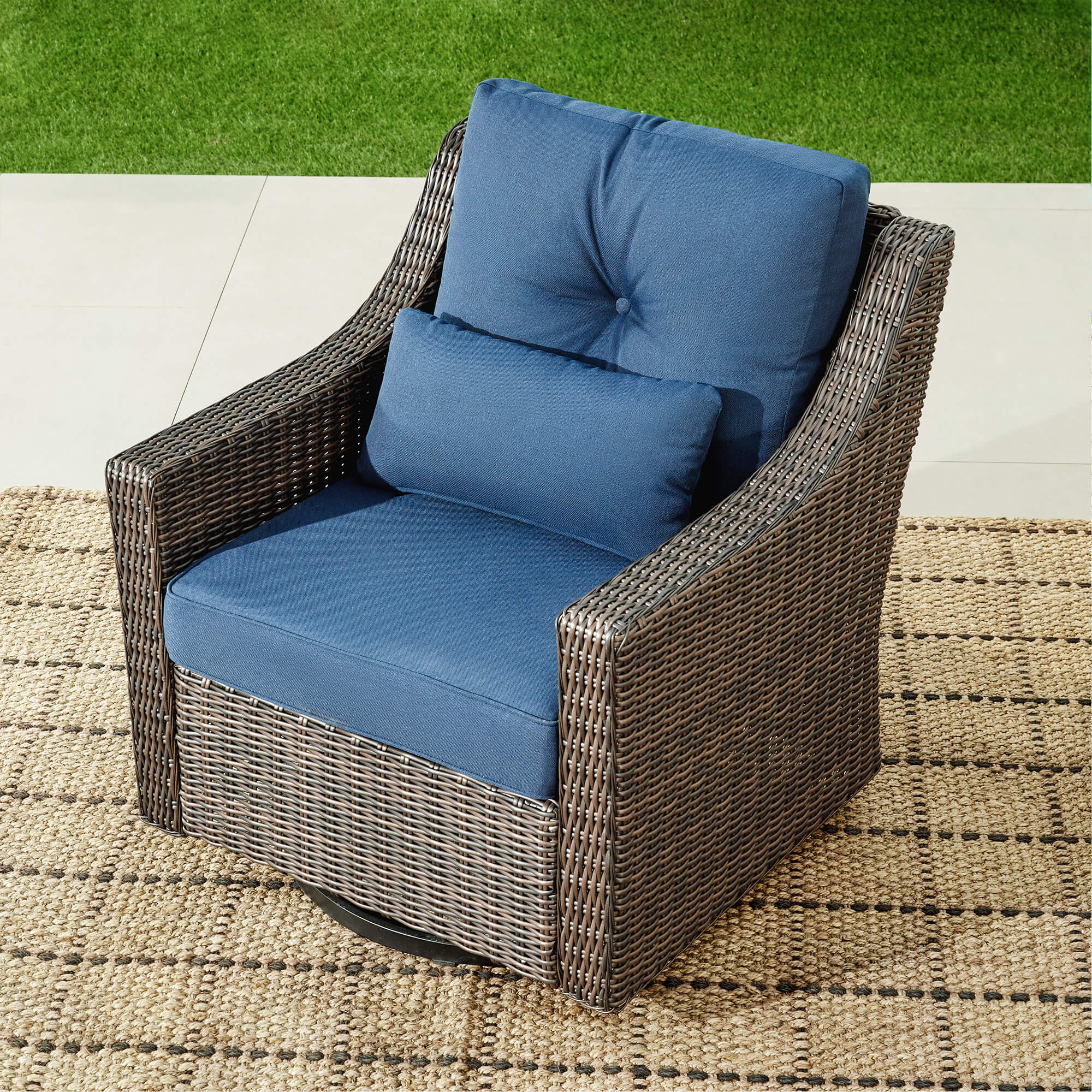 Elara Rattan Outdoor 5-Piece Patio Set - Image 77