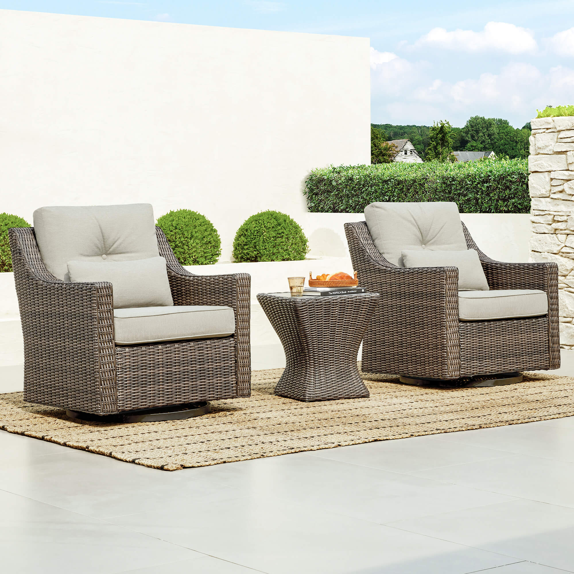 Elara Rattan Outdoor Bistro Set - Image 44