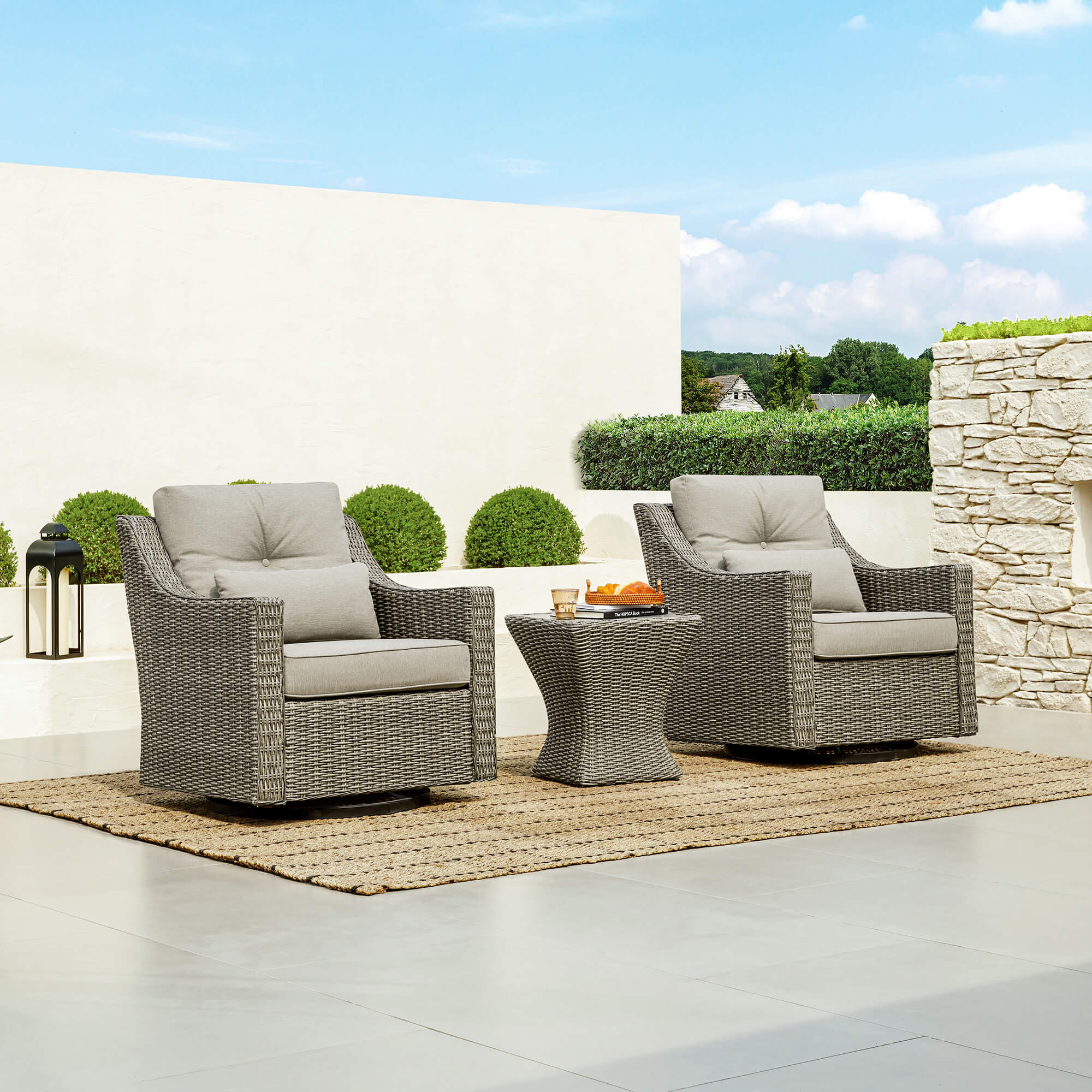 Elara Rattan Outdoor Bistro Set - Image 52