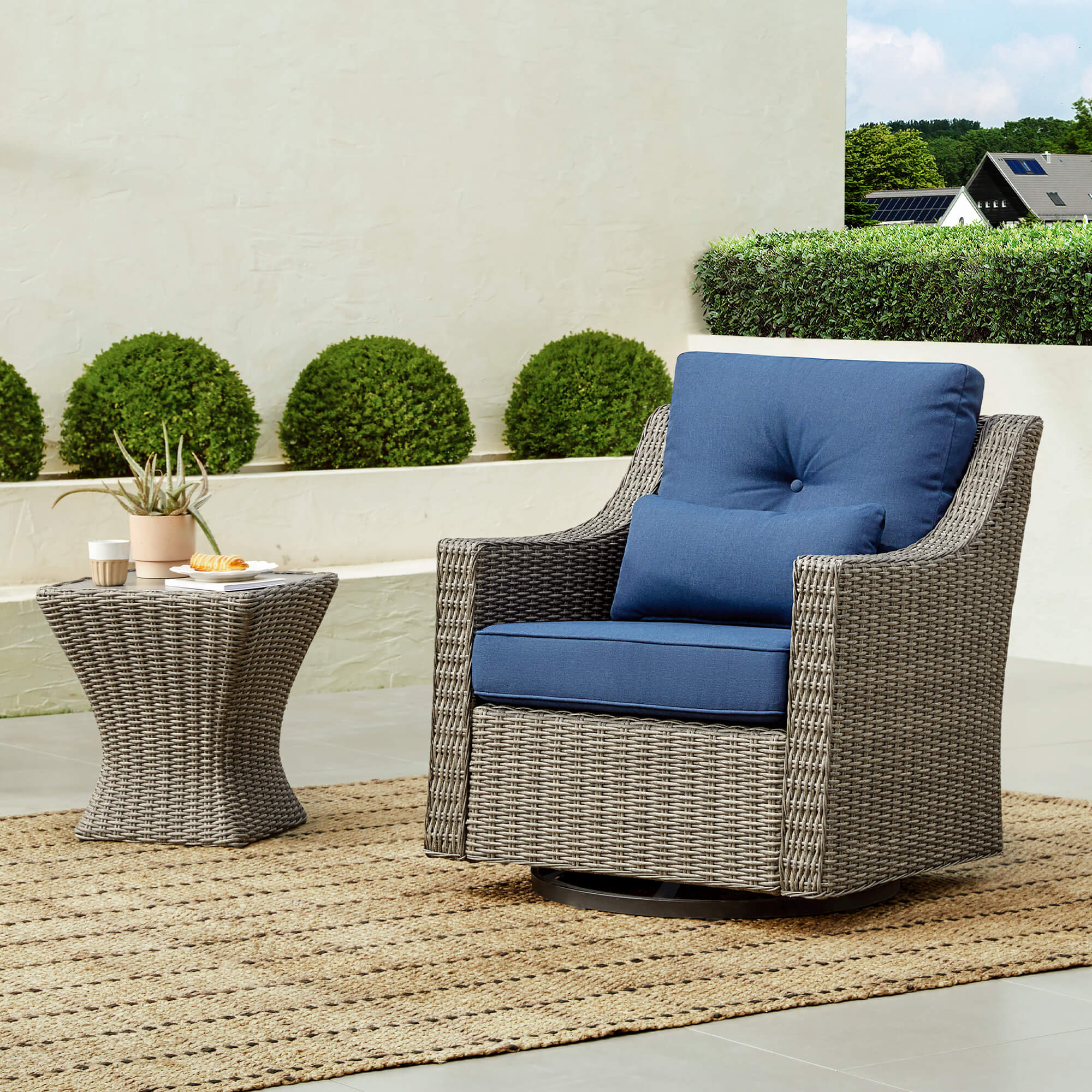 Elara Rattan Outdoor Bistro Set - Image 54