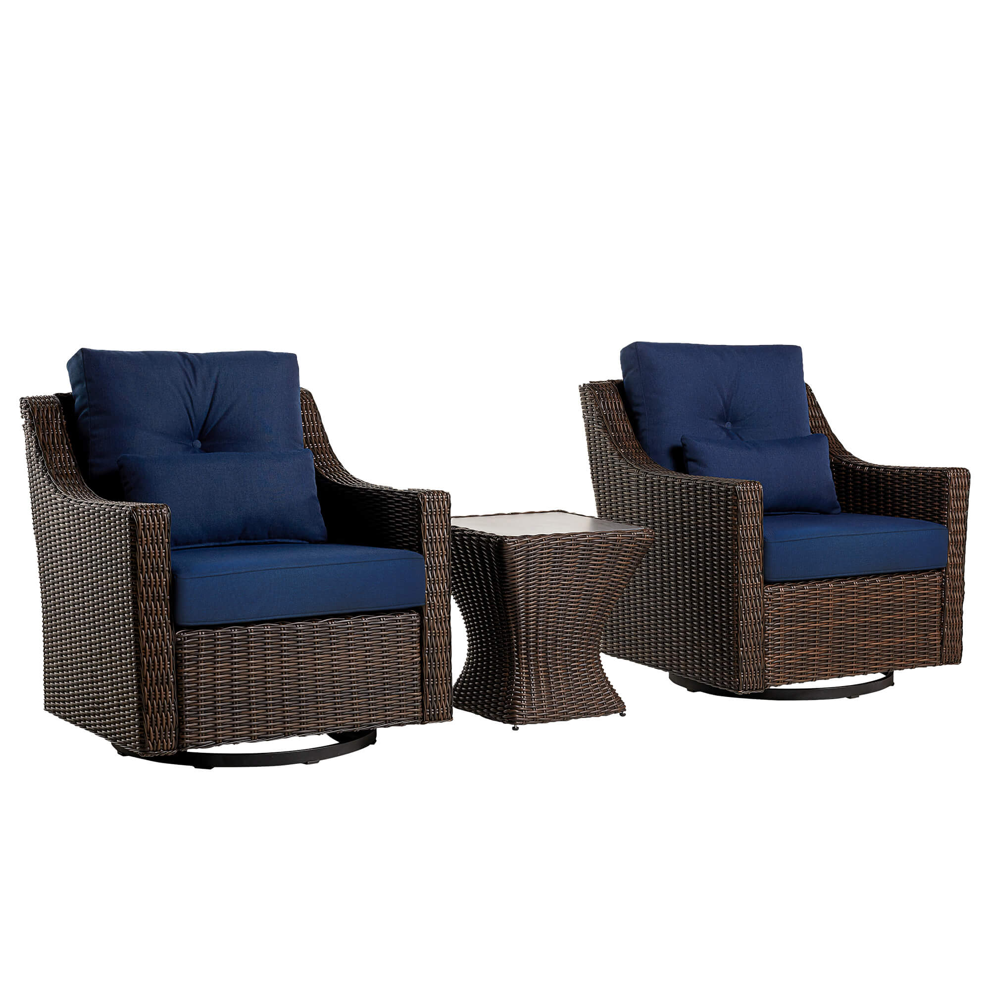 Elara Rattan Outdoor Bistro Set - Image 6
