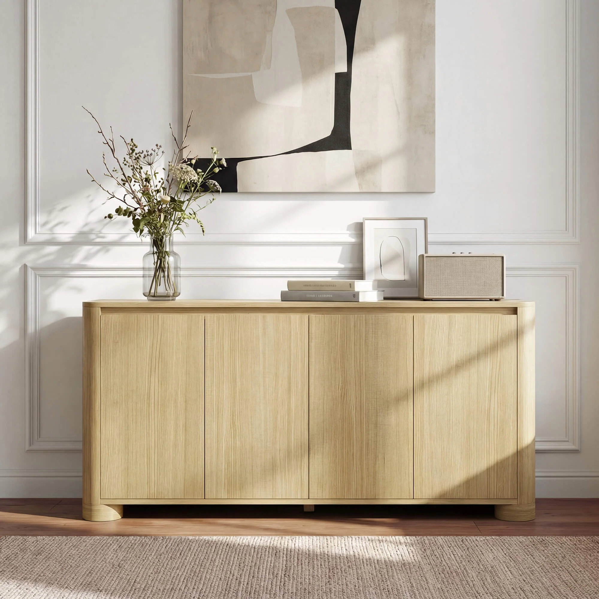 63” Elias Versatile Multi-Section Curved Sideboard - Image 18