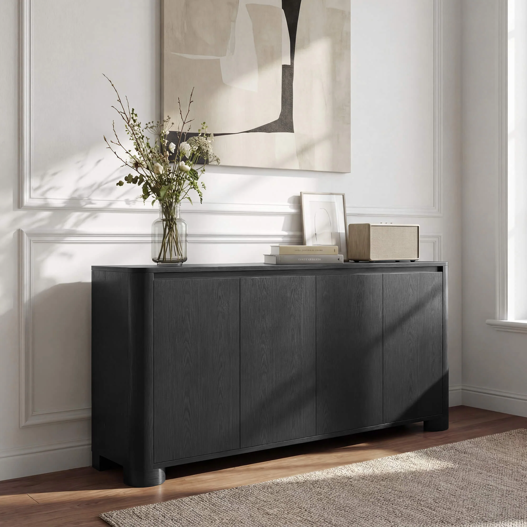 63” Elias Versatile Multi-Section Curved Sideboard - Image 20