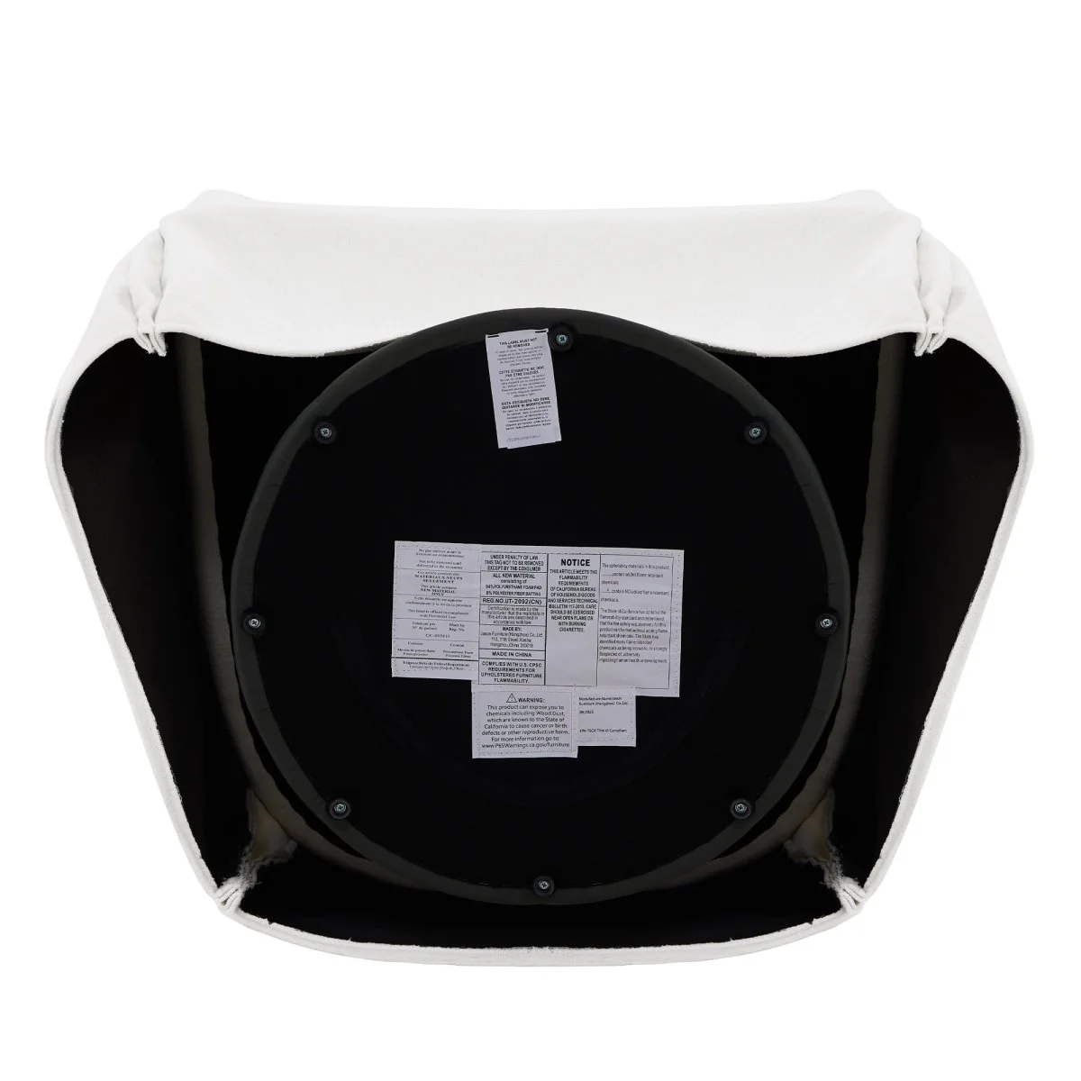 EllaGrace Slipcovered Swivel Armchair - Image 13