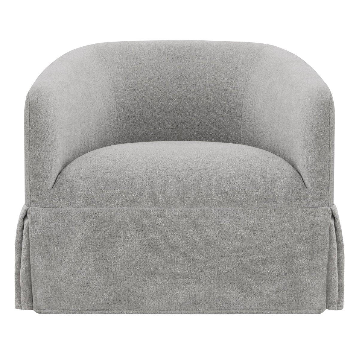 EllaGrace Slipcovered Swivel Armchair - Image 14