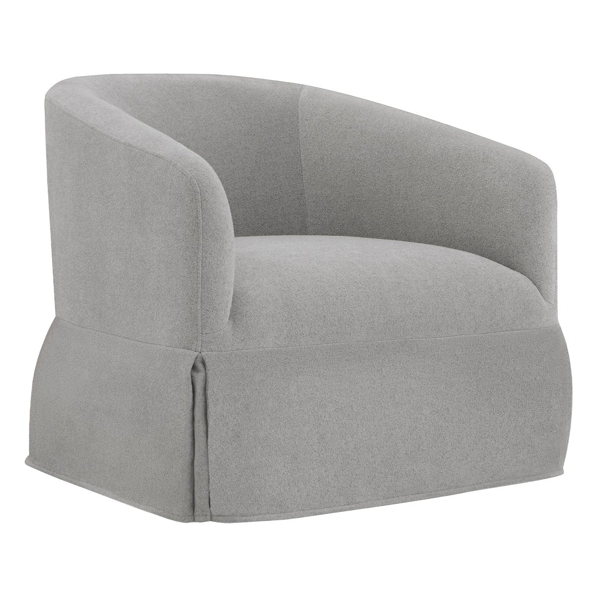 EllaGrace Slipcovered Swivel Armchair - Image 17
