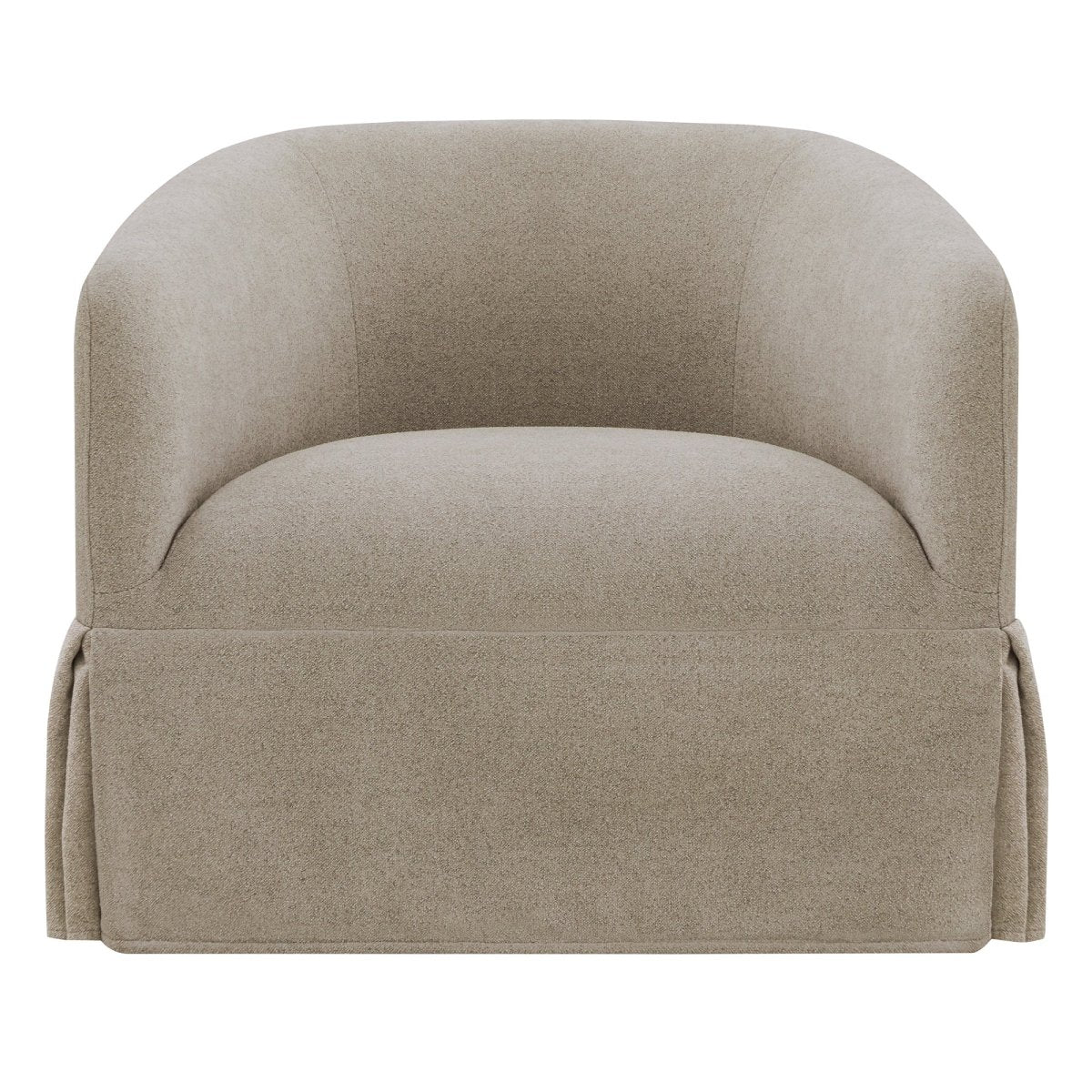 EllaGrace Slipcovered Swivel Armchair - Image 22