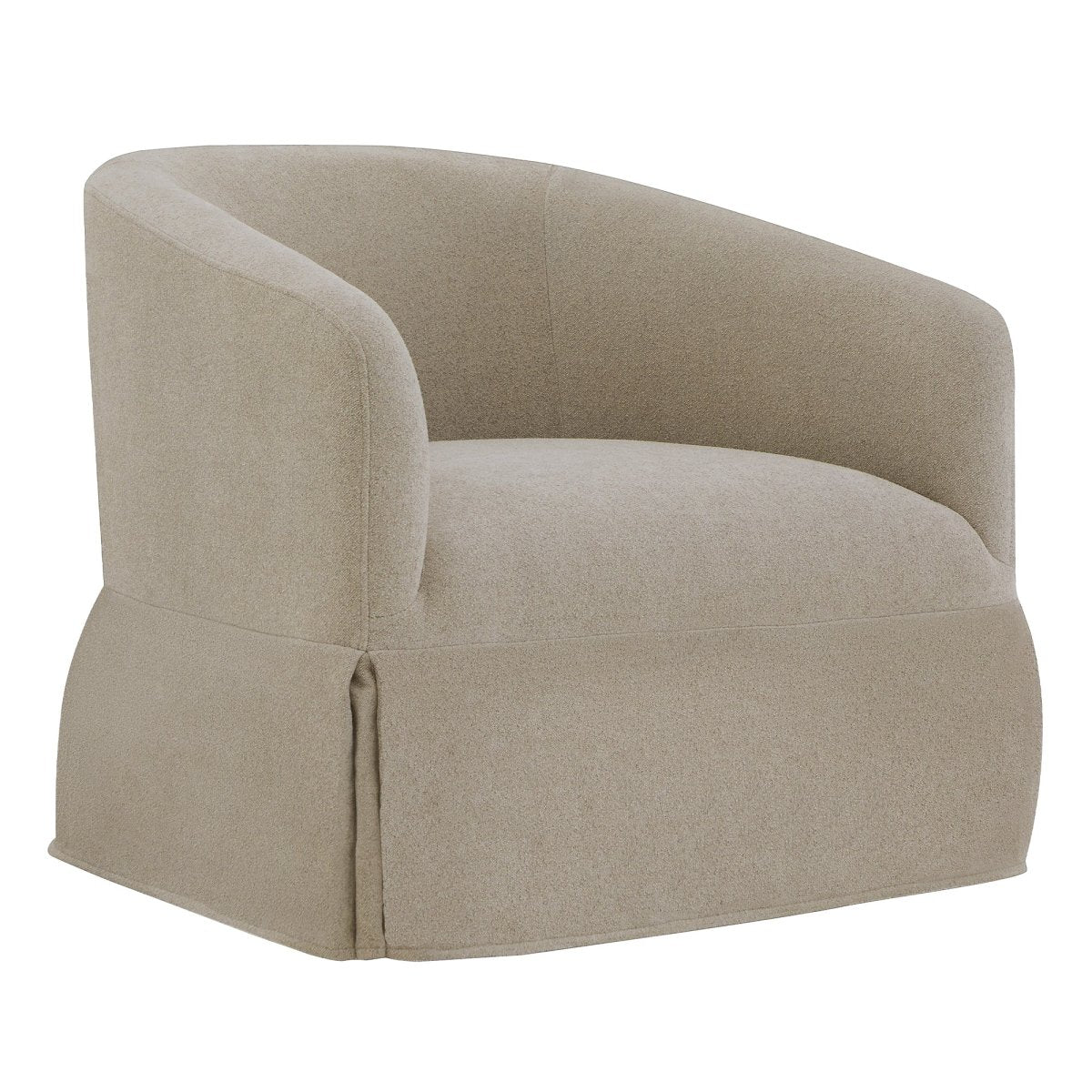EllaGrace Slipcovered Swivel Armchair - Image 26
