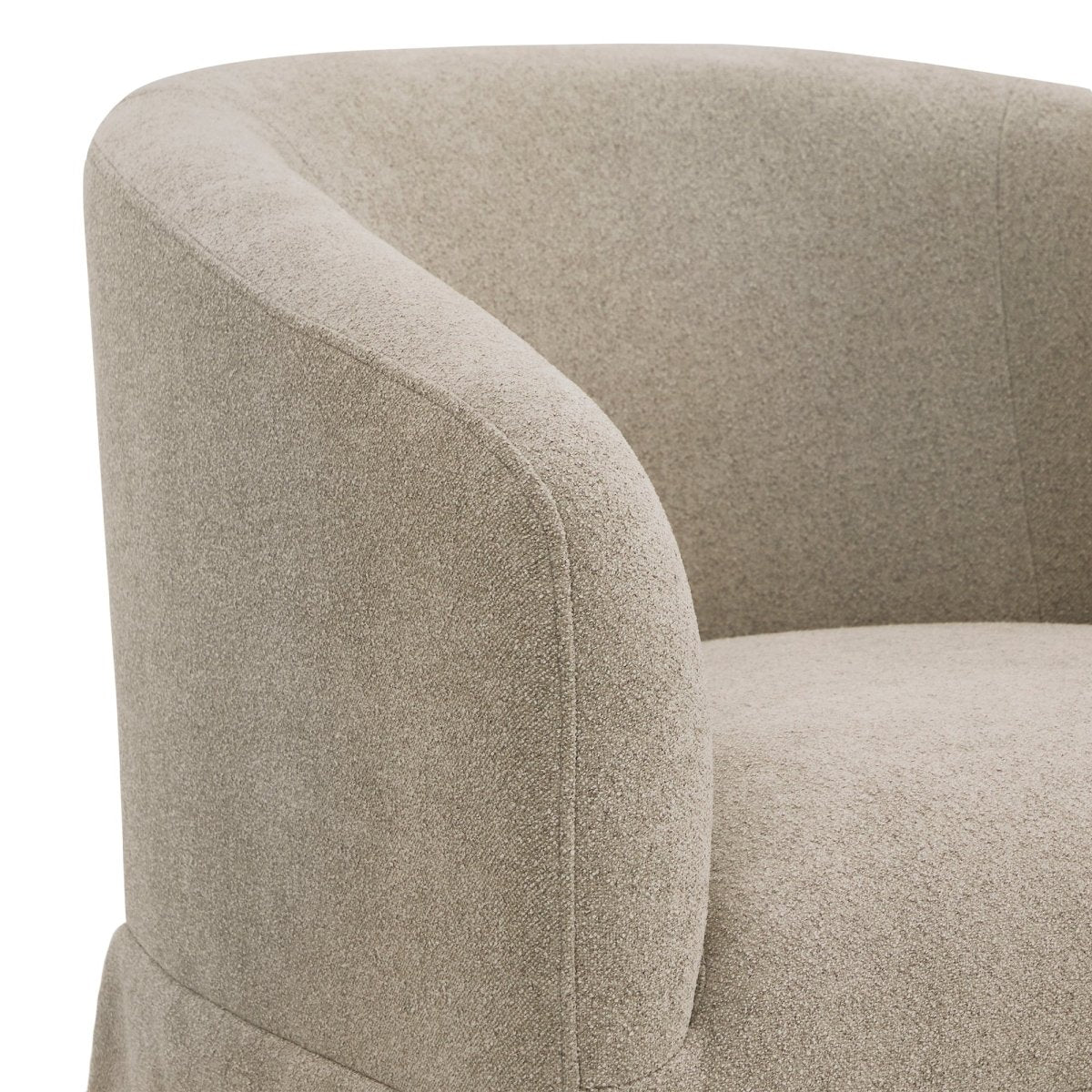 EllaGrace Slipcovered Swivel Armchair - Image 28