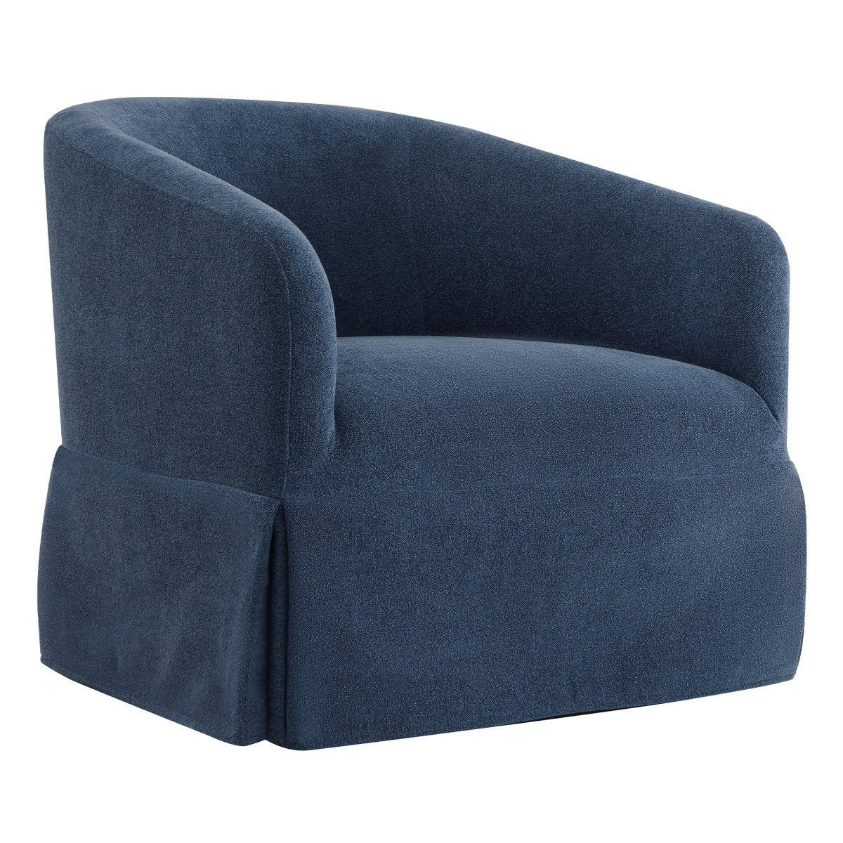 EllaGrace Slipcovered Swivel Armchair - Image 36