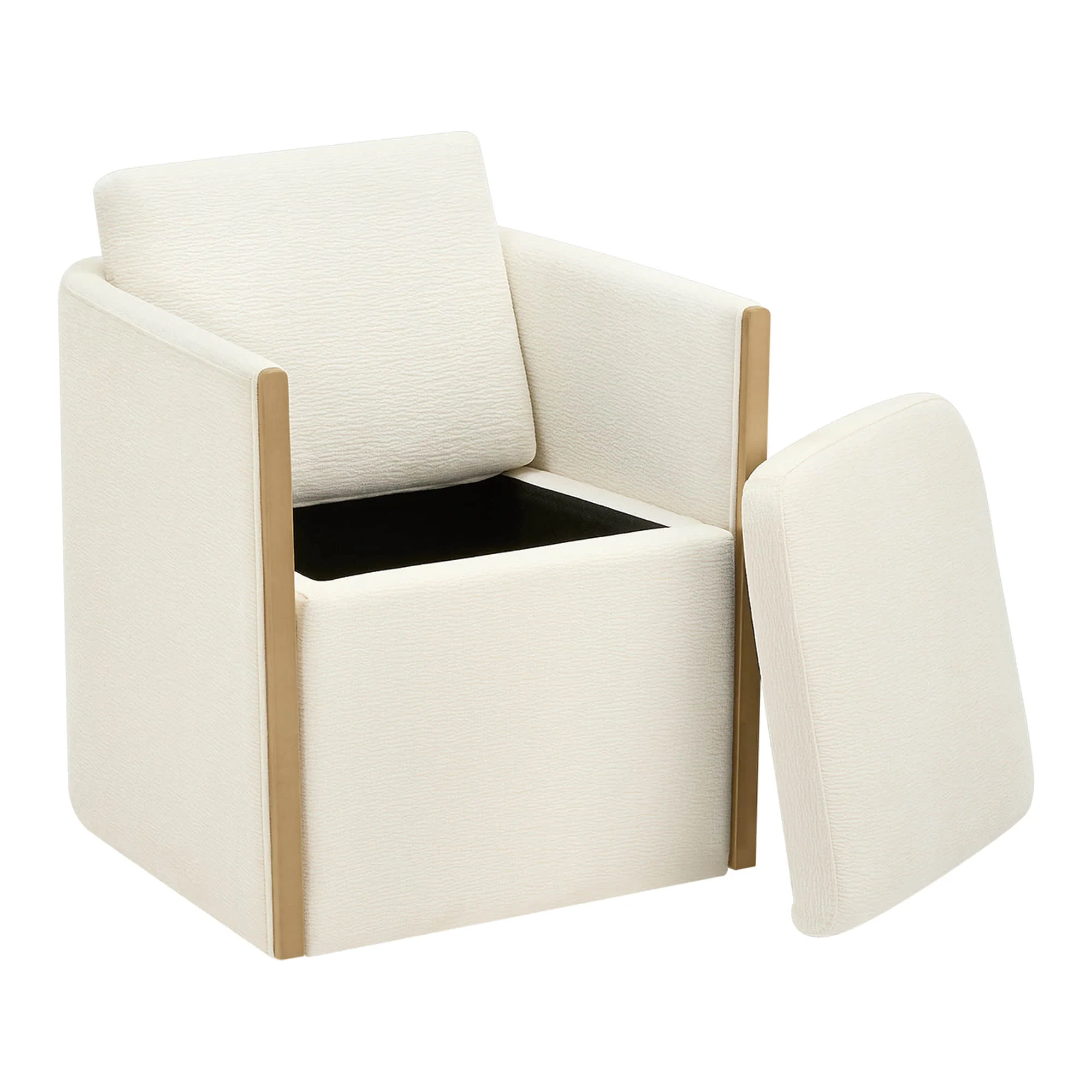 Elsa Rolling Dining Chair with Hidden Storage - Image 21