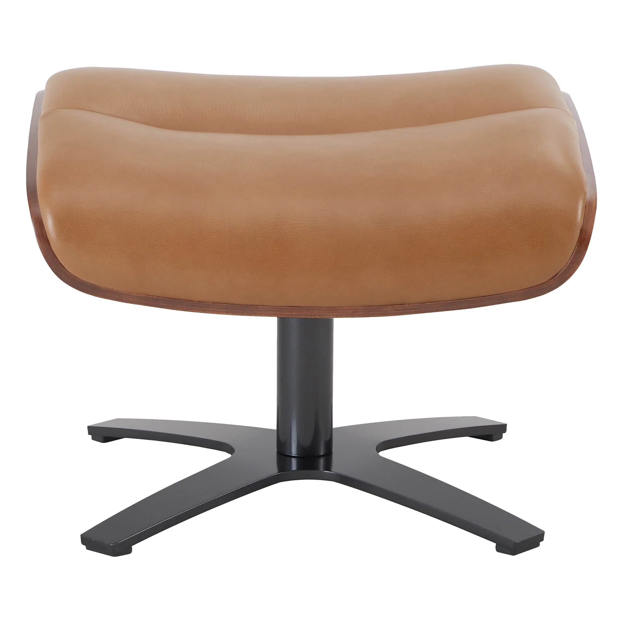 Elvin Genuine Leather Recliner Lounge Chair & Ottoman - Image 11