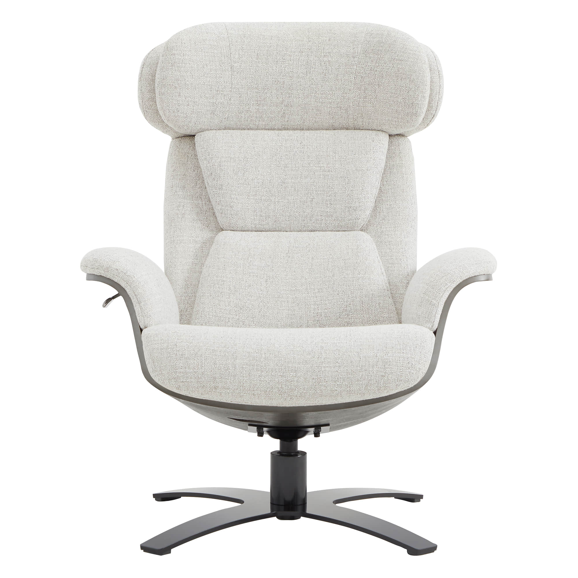 Elvin Genuine Leather Recliner Lounge Chair & Ottoman - Image 47