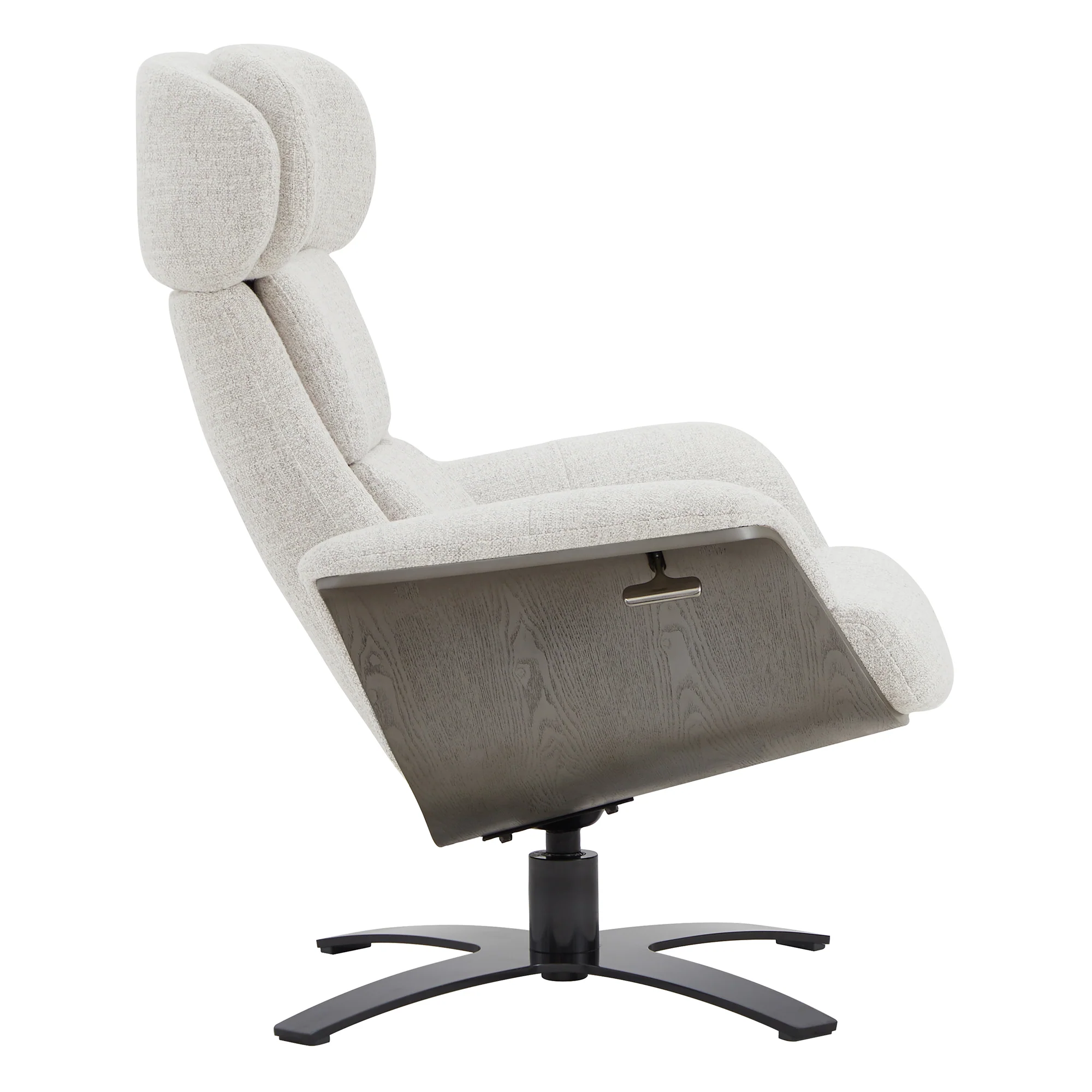 Elvin Genuine Leather Recliner Lounge Chair & Ottoman - Image 48