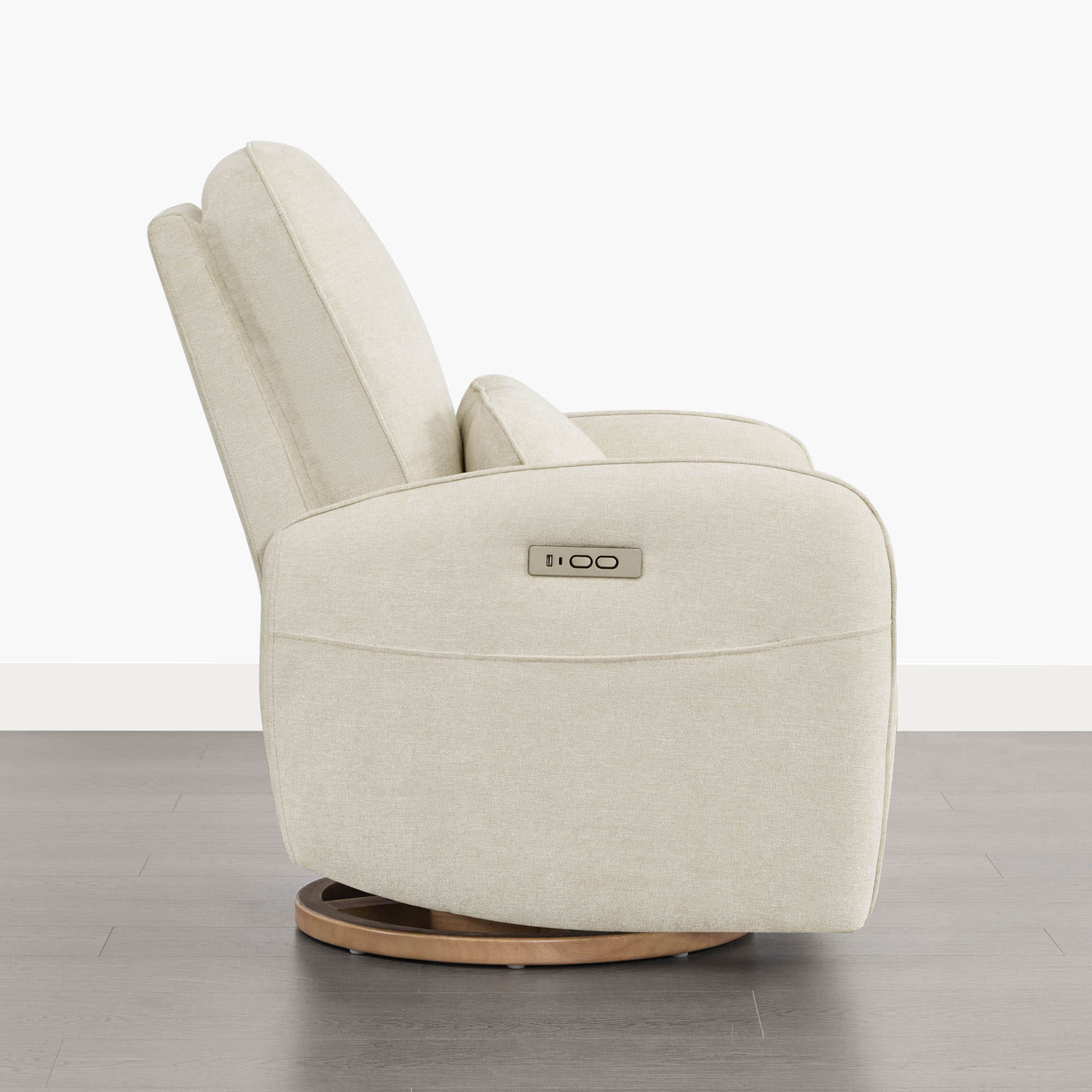Errol Power Swivel Nursery Glider Recliner - Image 10