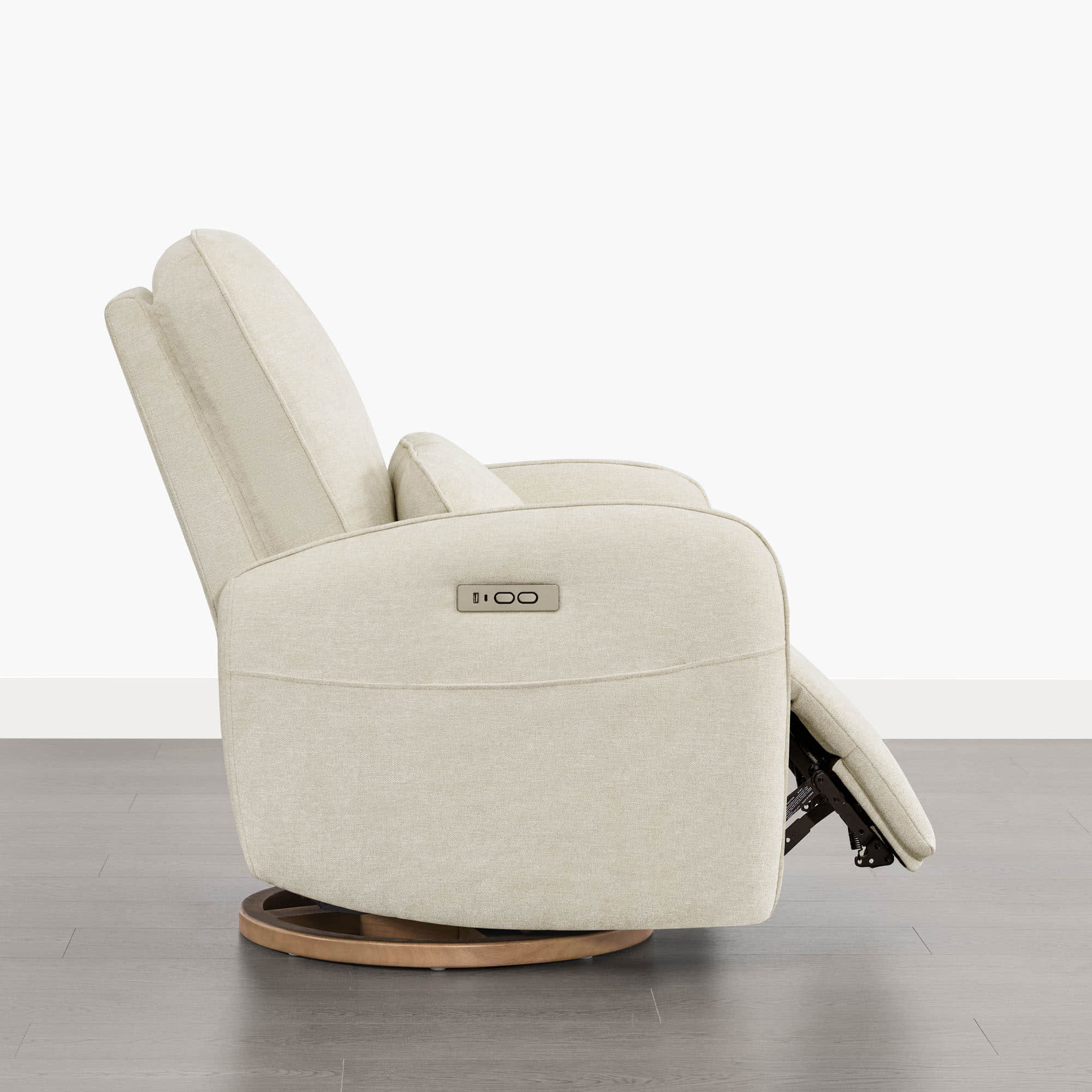 Errol Power Swivel Nursery Glider Recliner - Image 11
