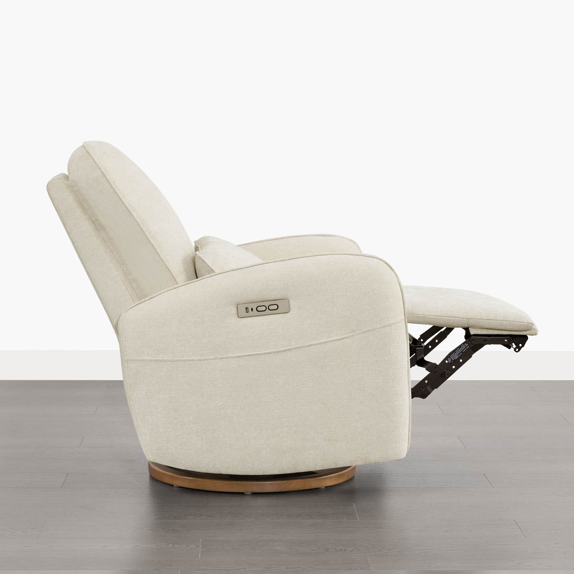 Errol Power Swivel Nursery Glider Recliner - Image 12