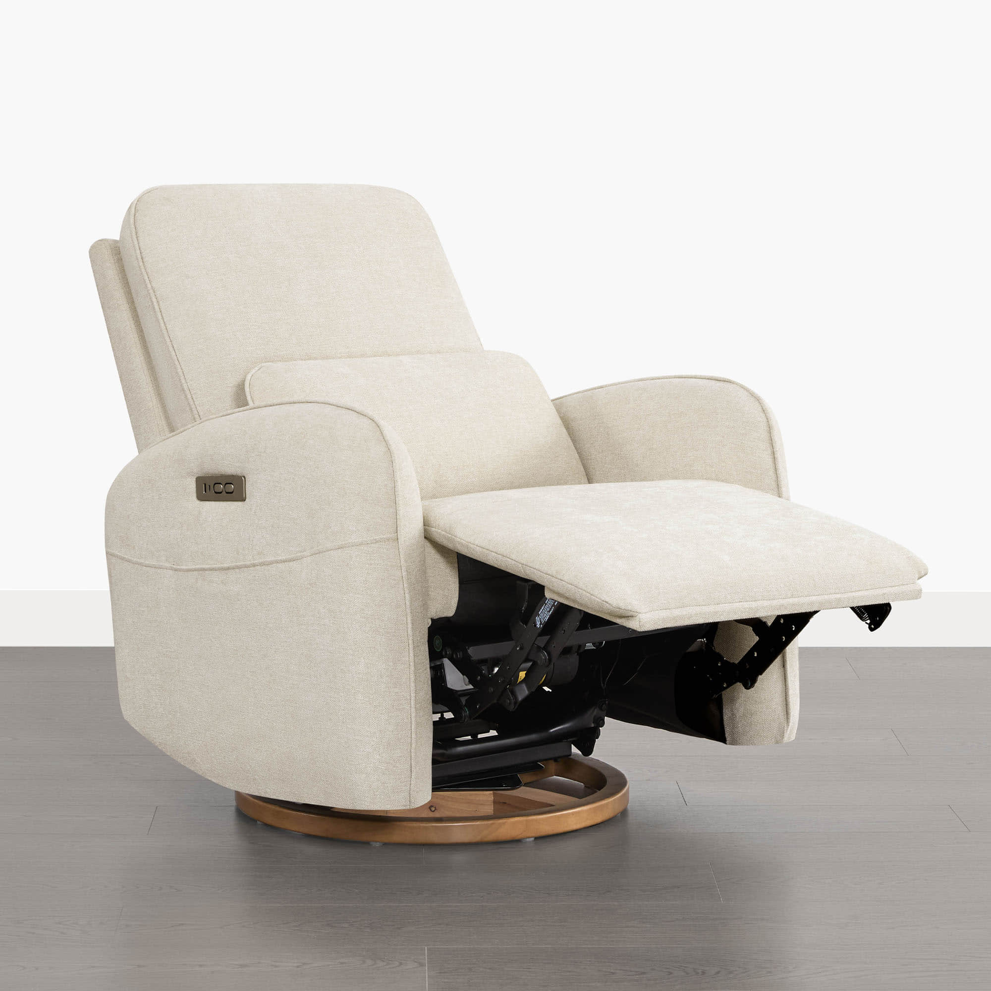 Errol Power Swivel Nursery Glider Recliner - Image 16