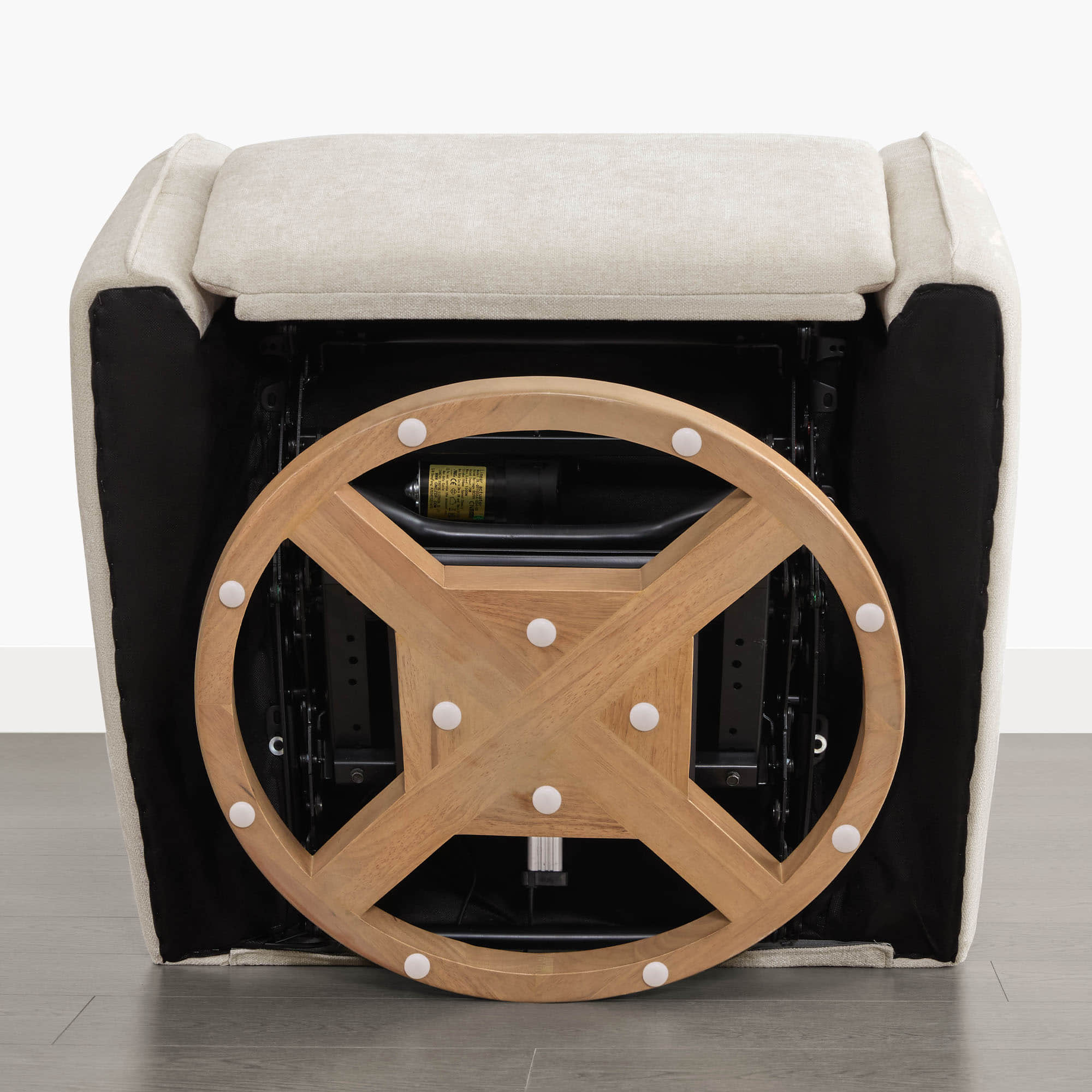 Errol Power Swivel Nursery Glider Recliner - Image 20