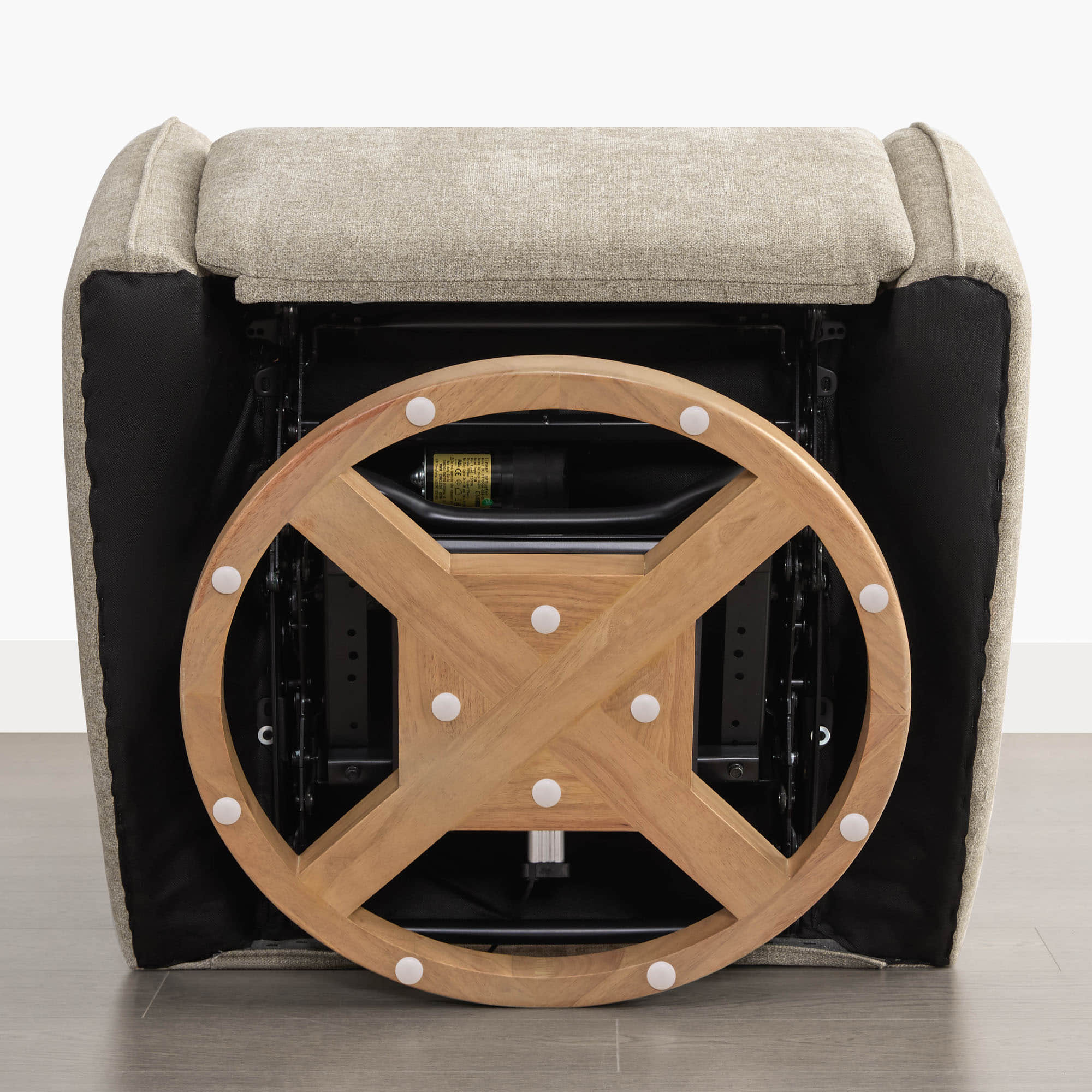 Errol Power Swivel Nursery Glider Recliner - Image 31