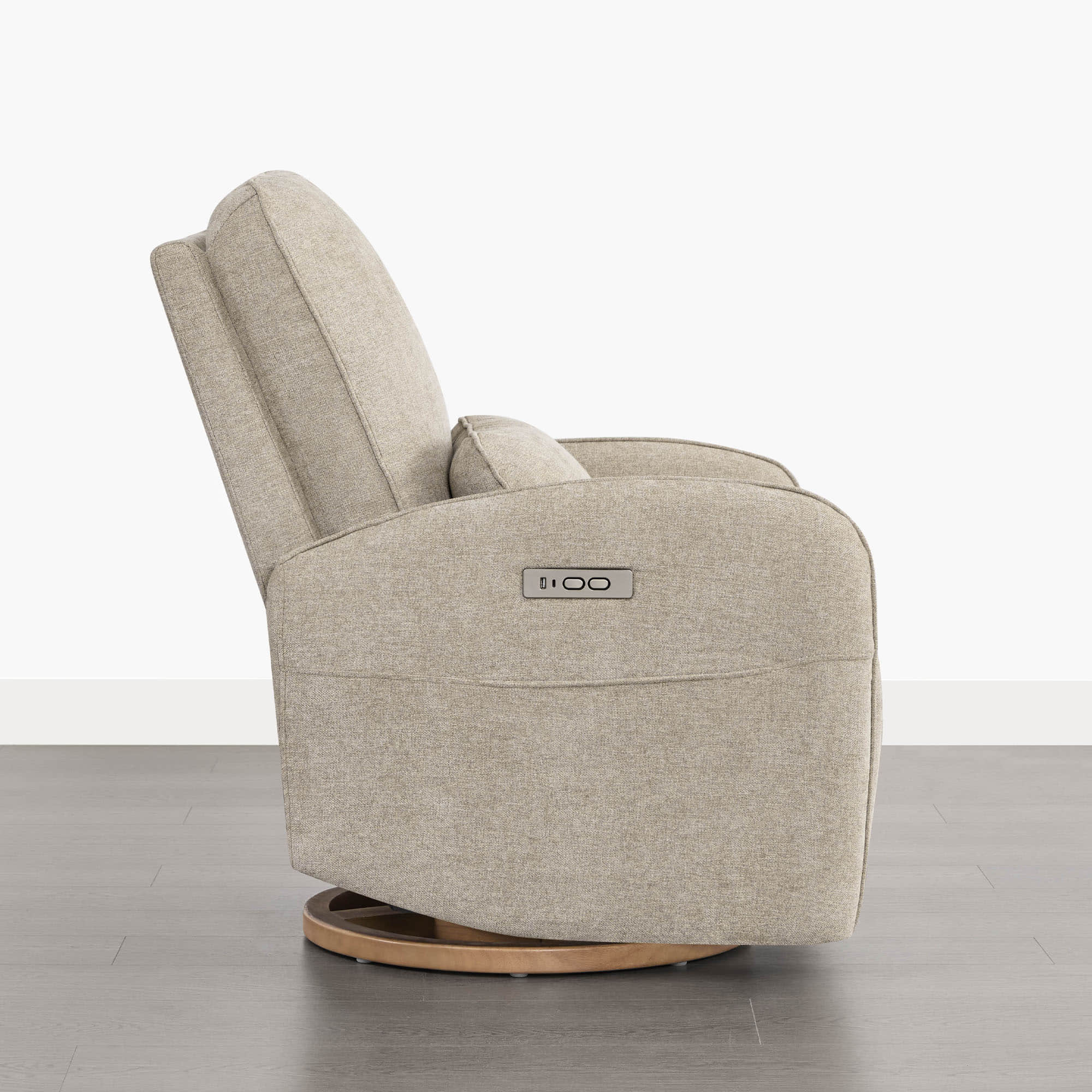 Errol Power Swivel Nursery Glider Recliner - Image 35