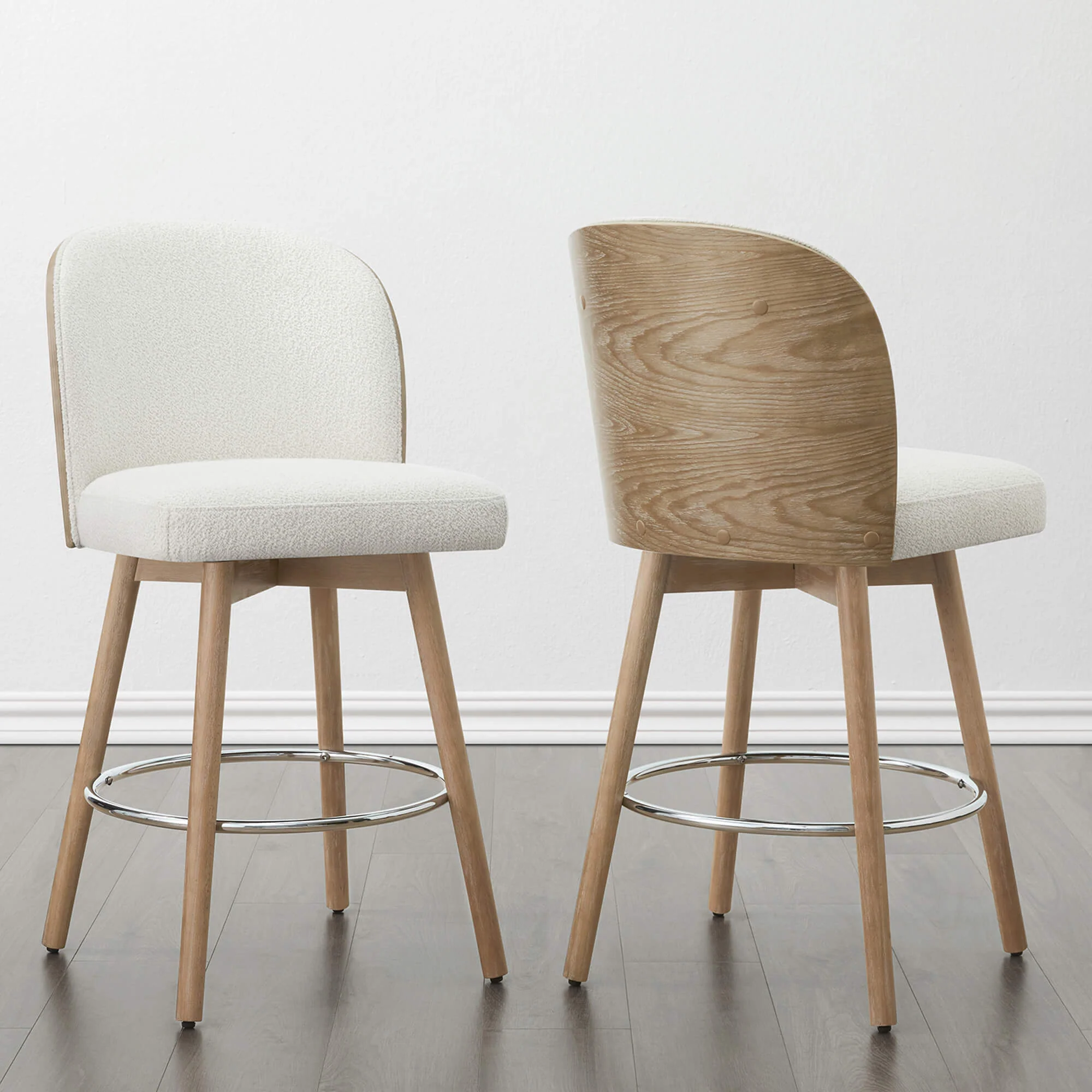 Gianna Swivel Counter Stool - Image 14