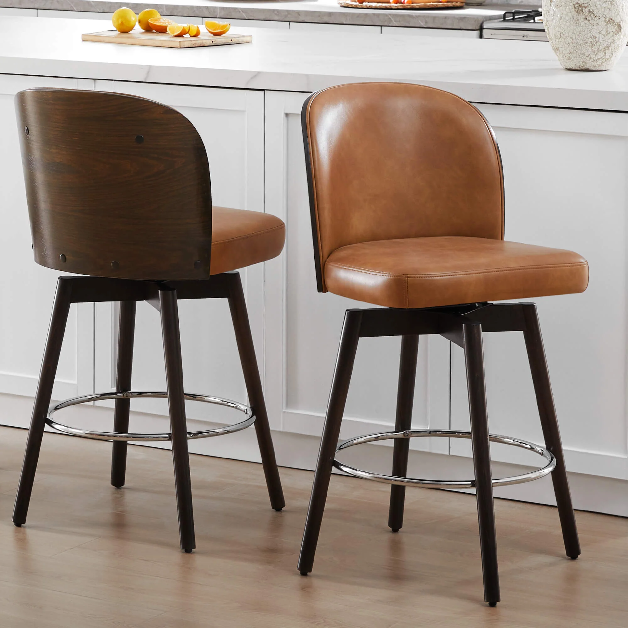 Gianna Swivel Counter Stool - Image 18