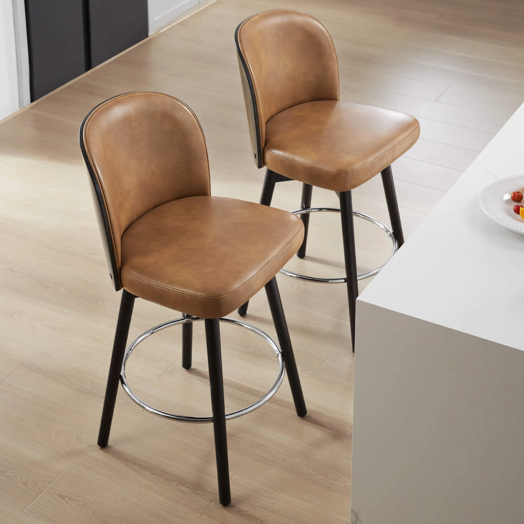 Gianna Swivel Counter Stool - Image 44