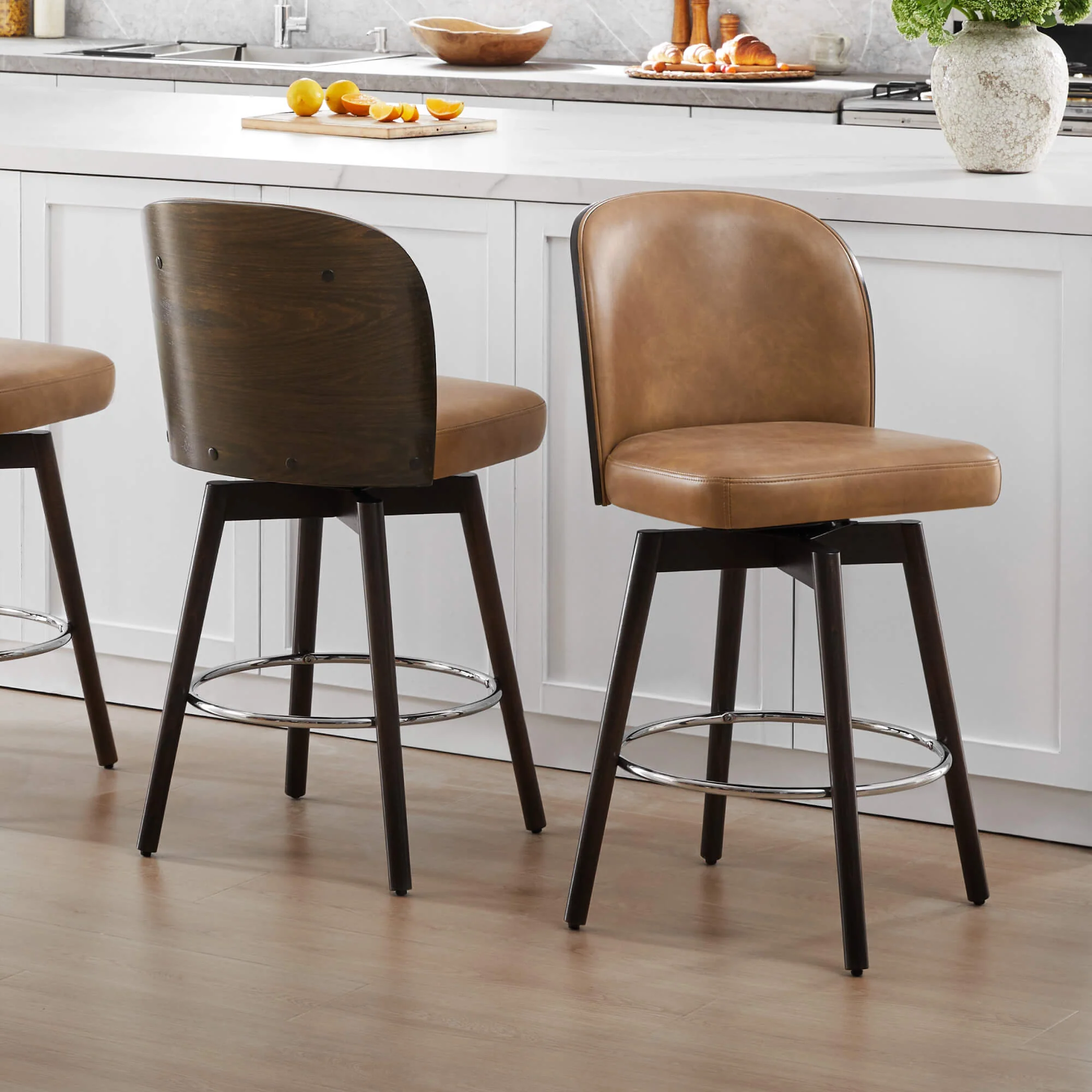 Gianna Swivel Counter Stool - Image 45