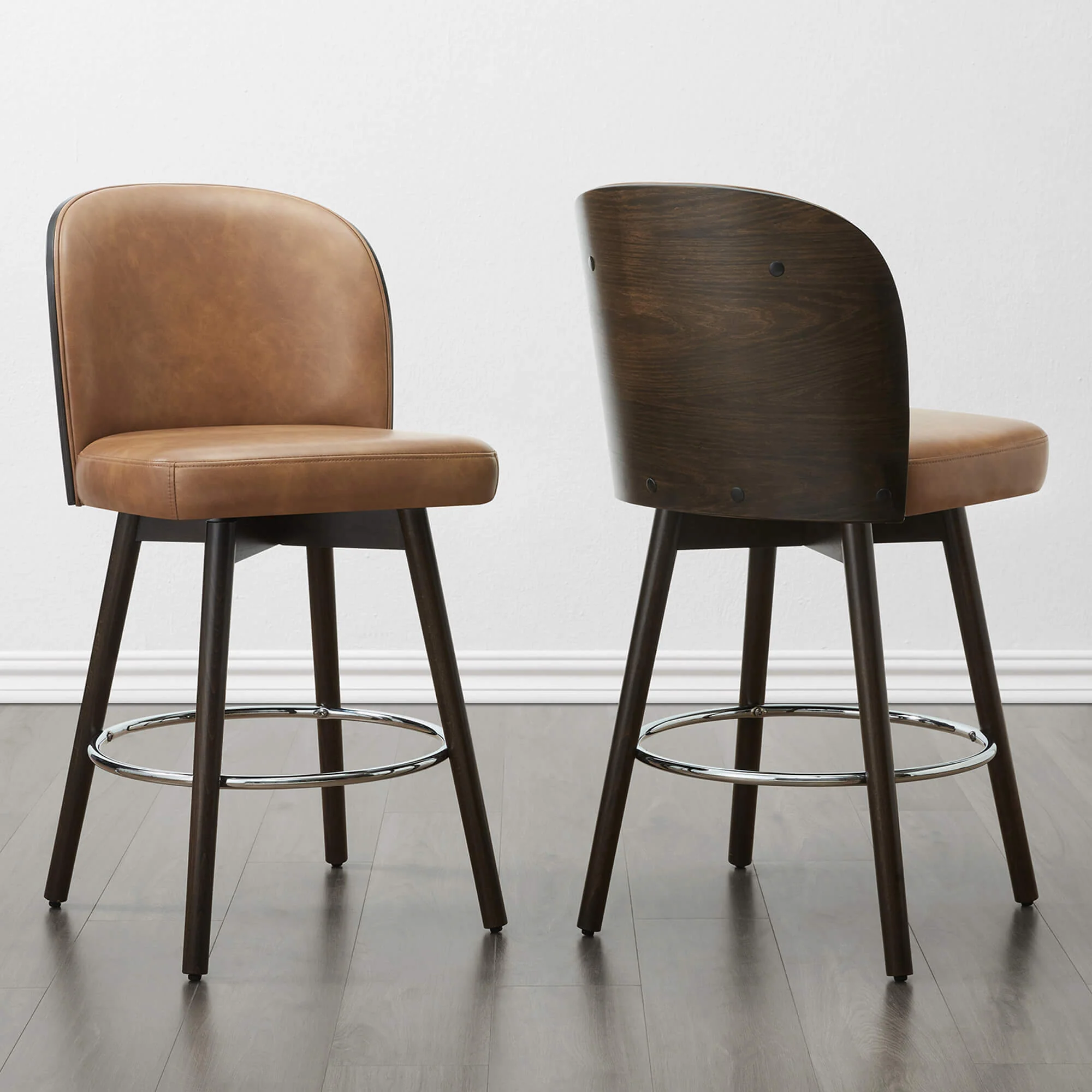 Gianna Swivel Counter Stool - Image 9