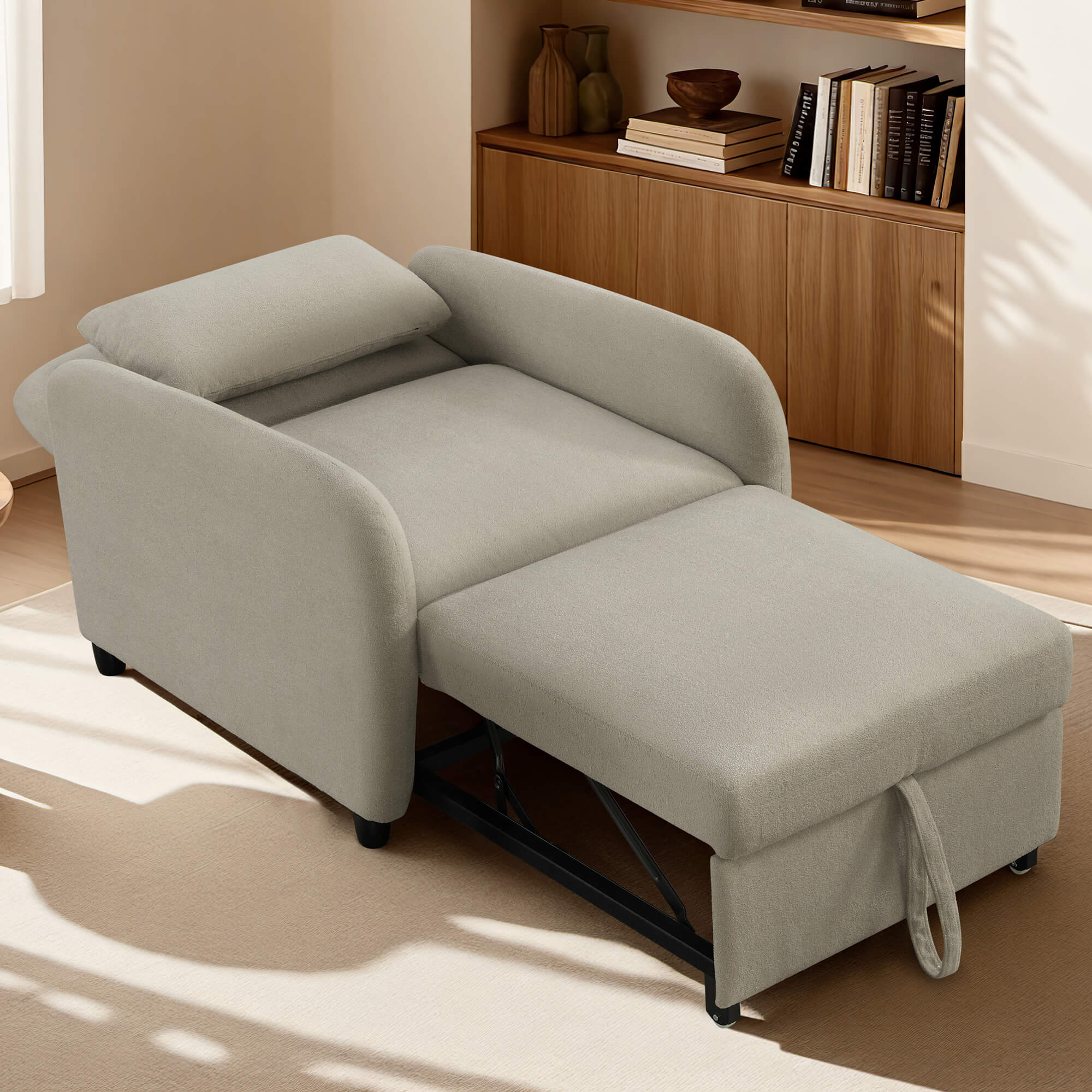 Greer Stylish Convertible Sleeper Chair - Image 19