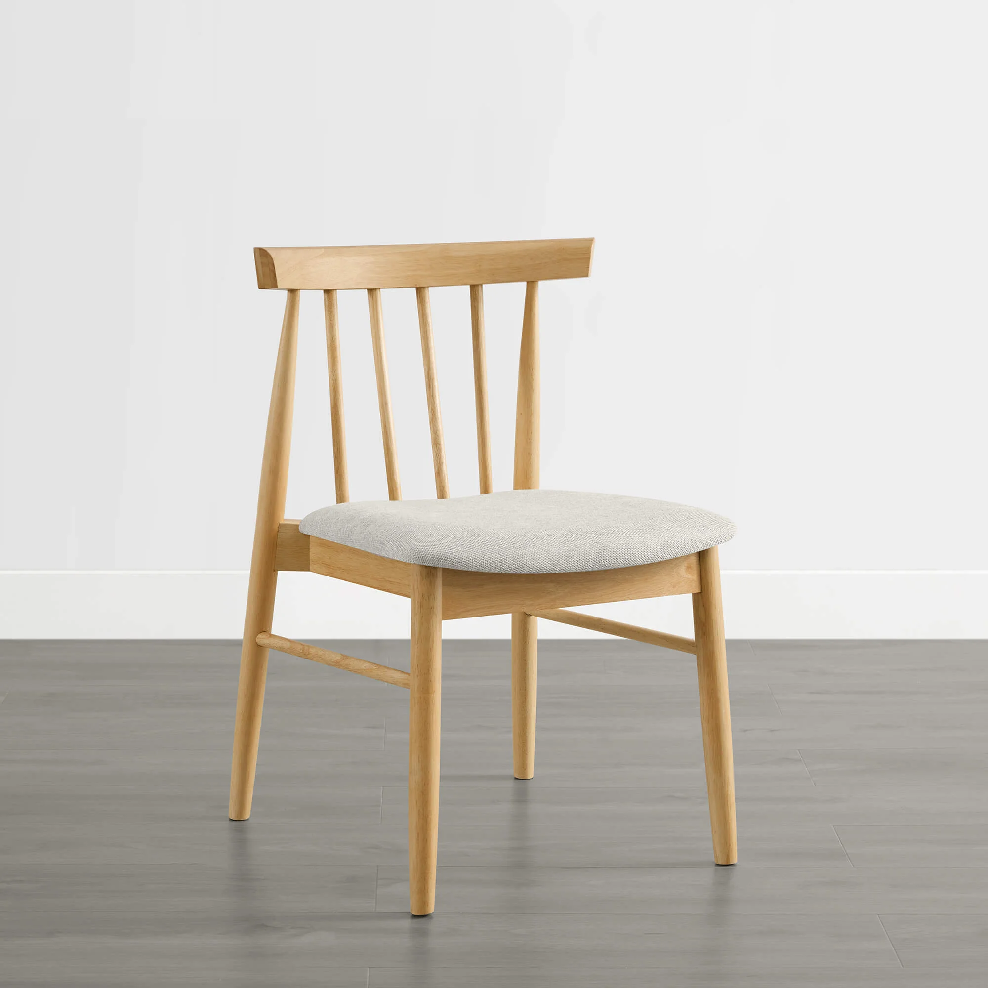 Hanna Mid-century Windsor Solid Wood Dining Chair(Set of 2) - Image 11