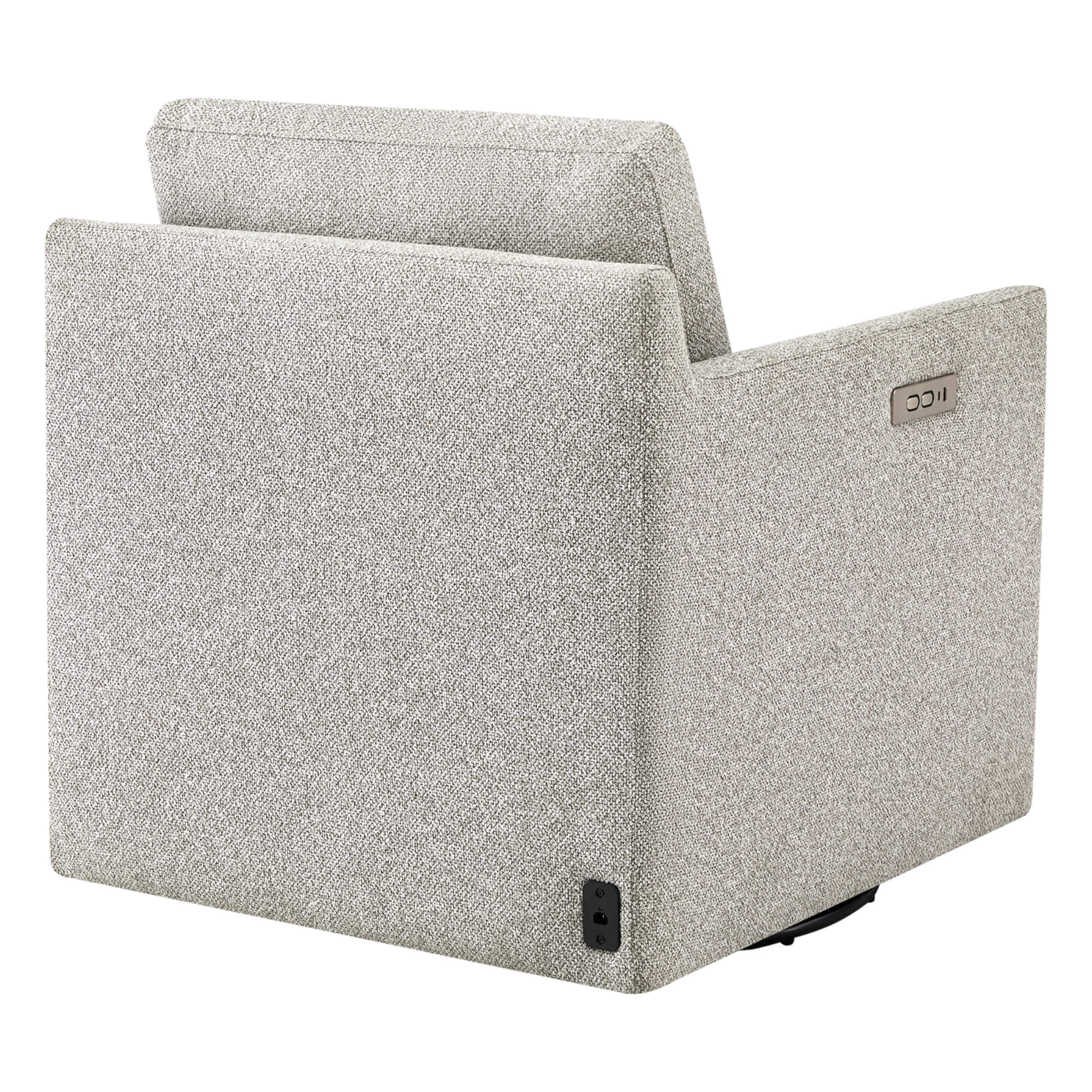 Henry Swivel Accent Chair with Electric Footrests & Charging Ports - Image 10