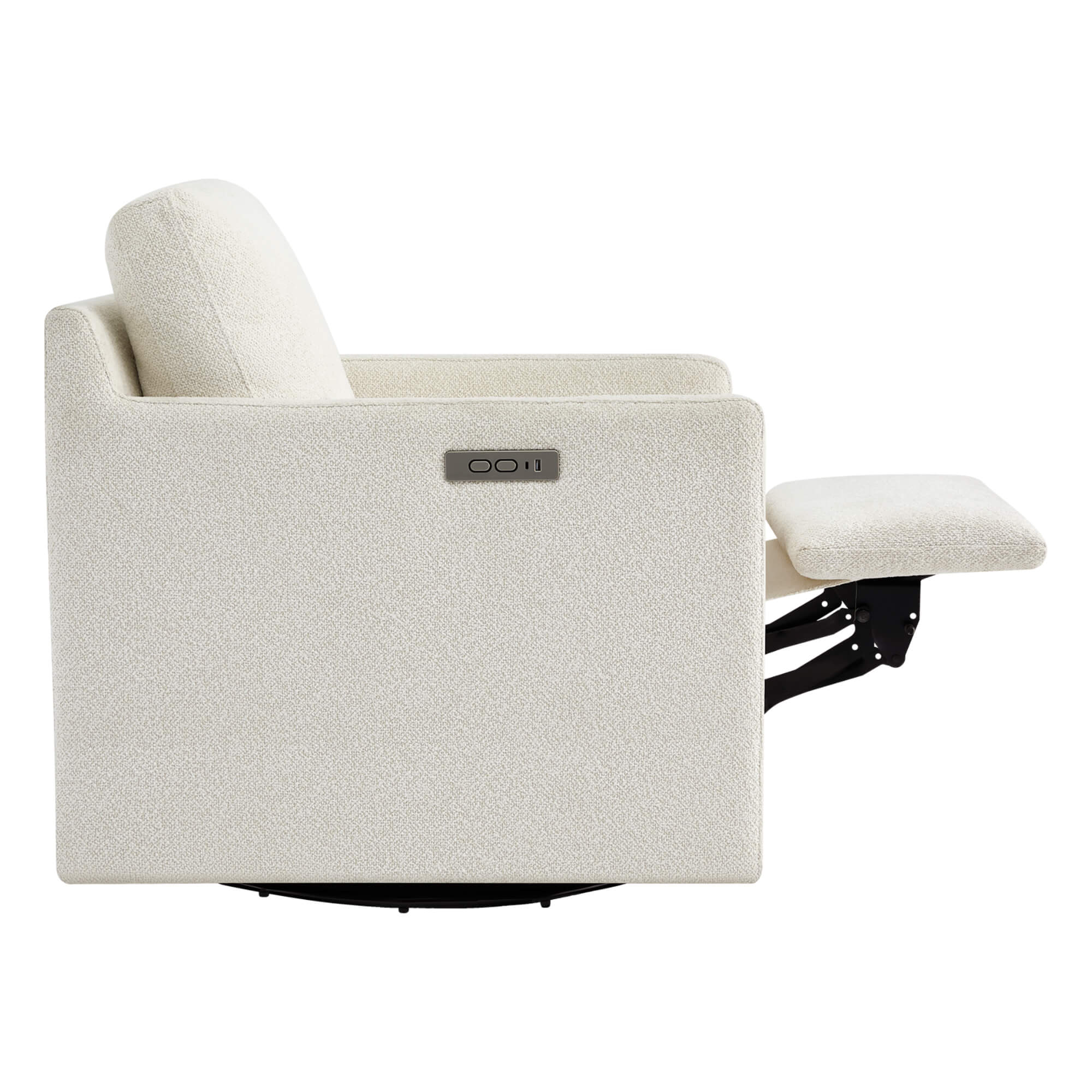 Henry Swivel Accent Chair with Electric Footrests & Charging Ports - Image 16