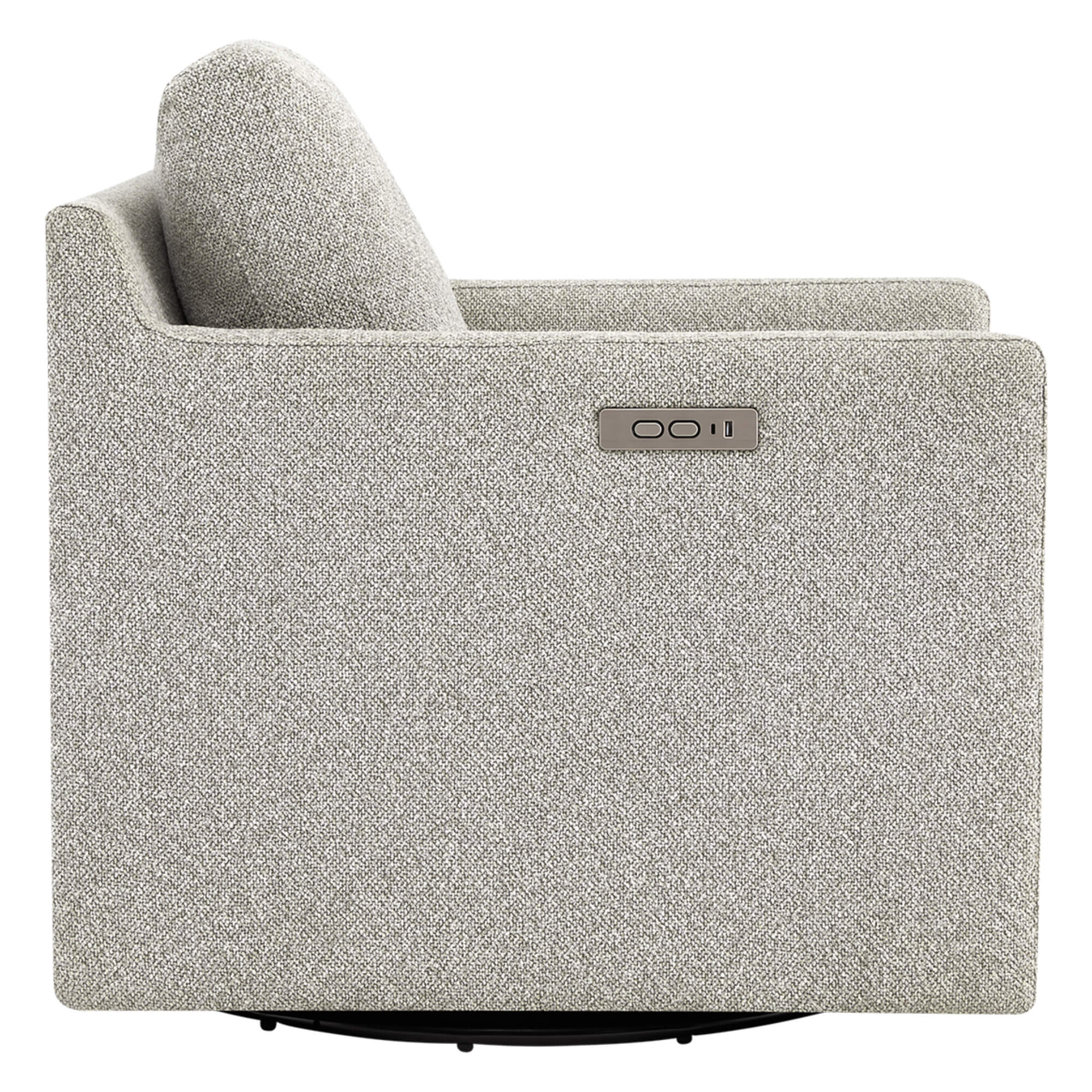 Henry Swivel Accent Chair with Electric Footrests & Charging Ports - Image 5