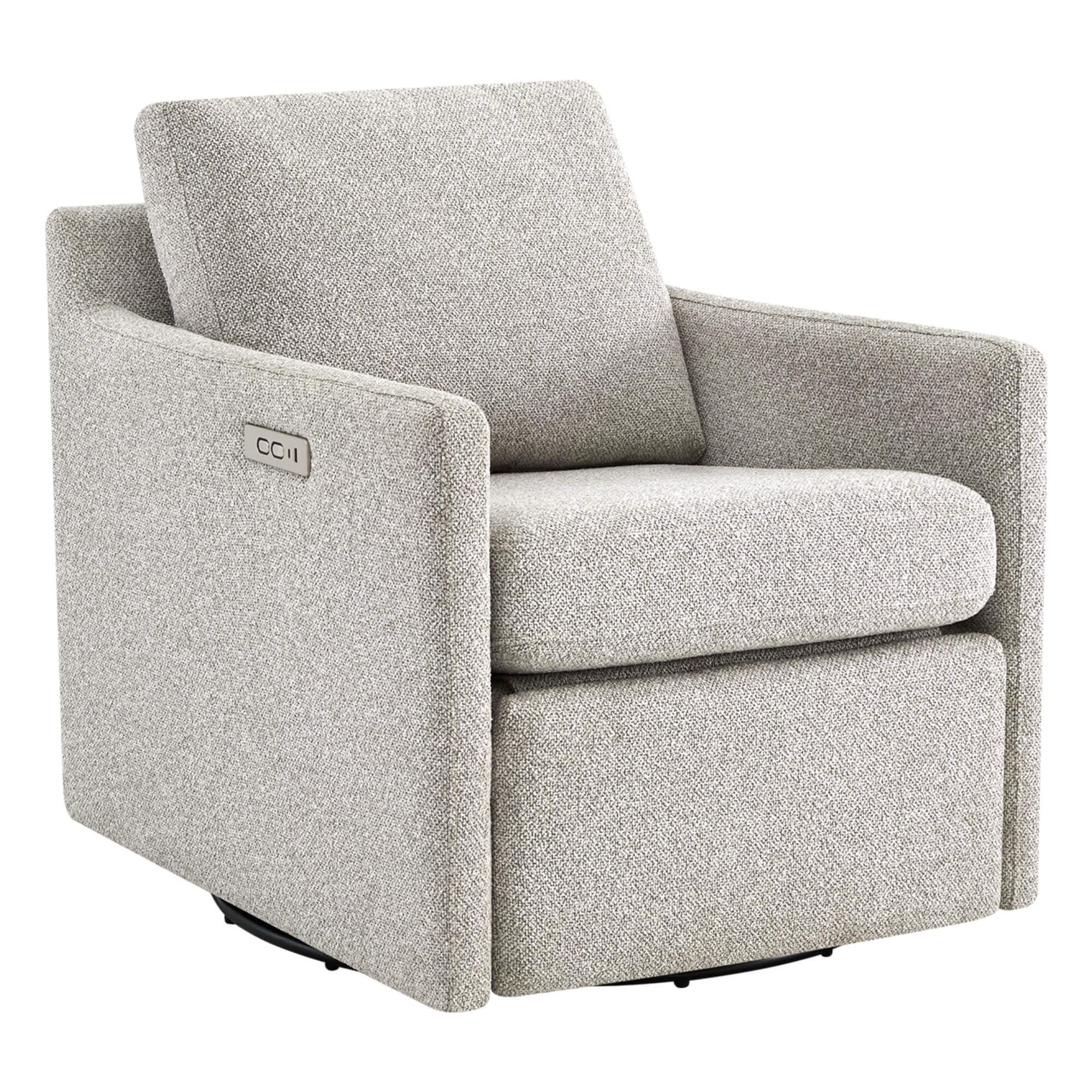Henry Swivel Accent Chair with Electric Footrests & Charging Ports - Image 8