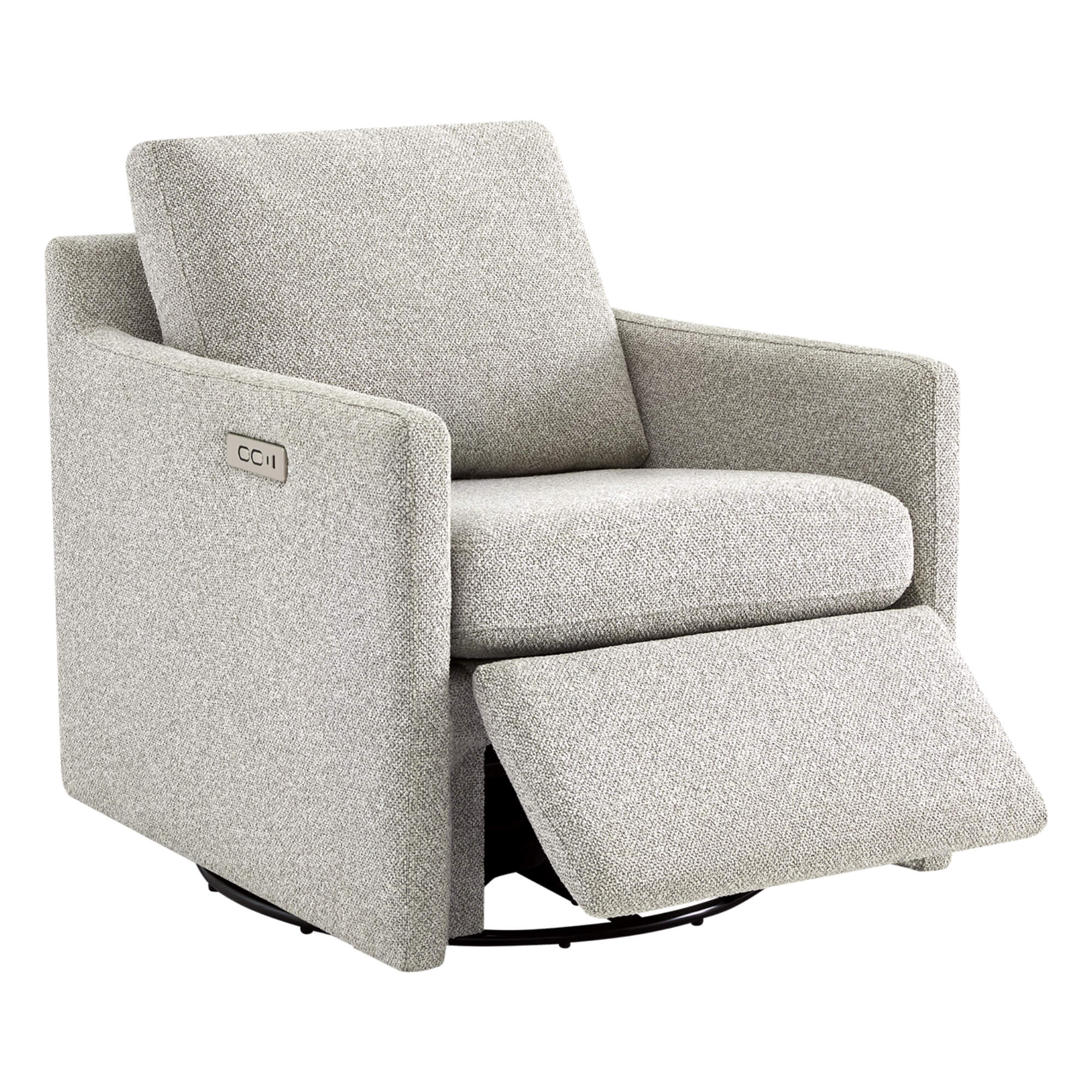 Henry Swivel Accent Chair with Electric Footrests & Charging Ports - Image 9
