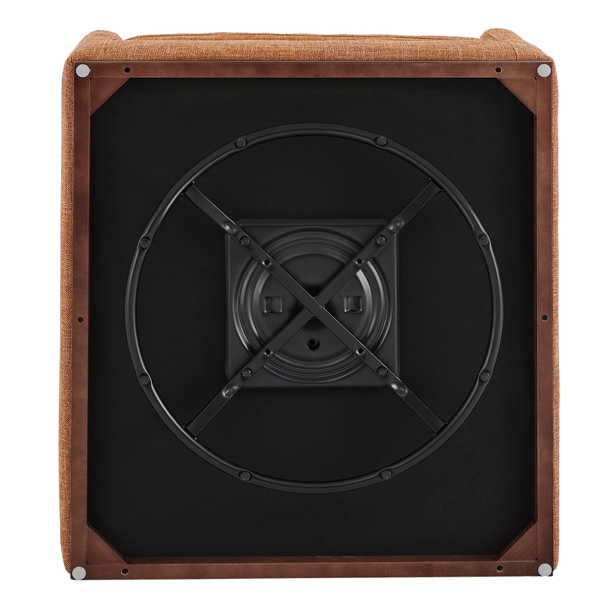 Henry Swivel Accent Chair with Wood Base - Image 51