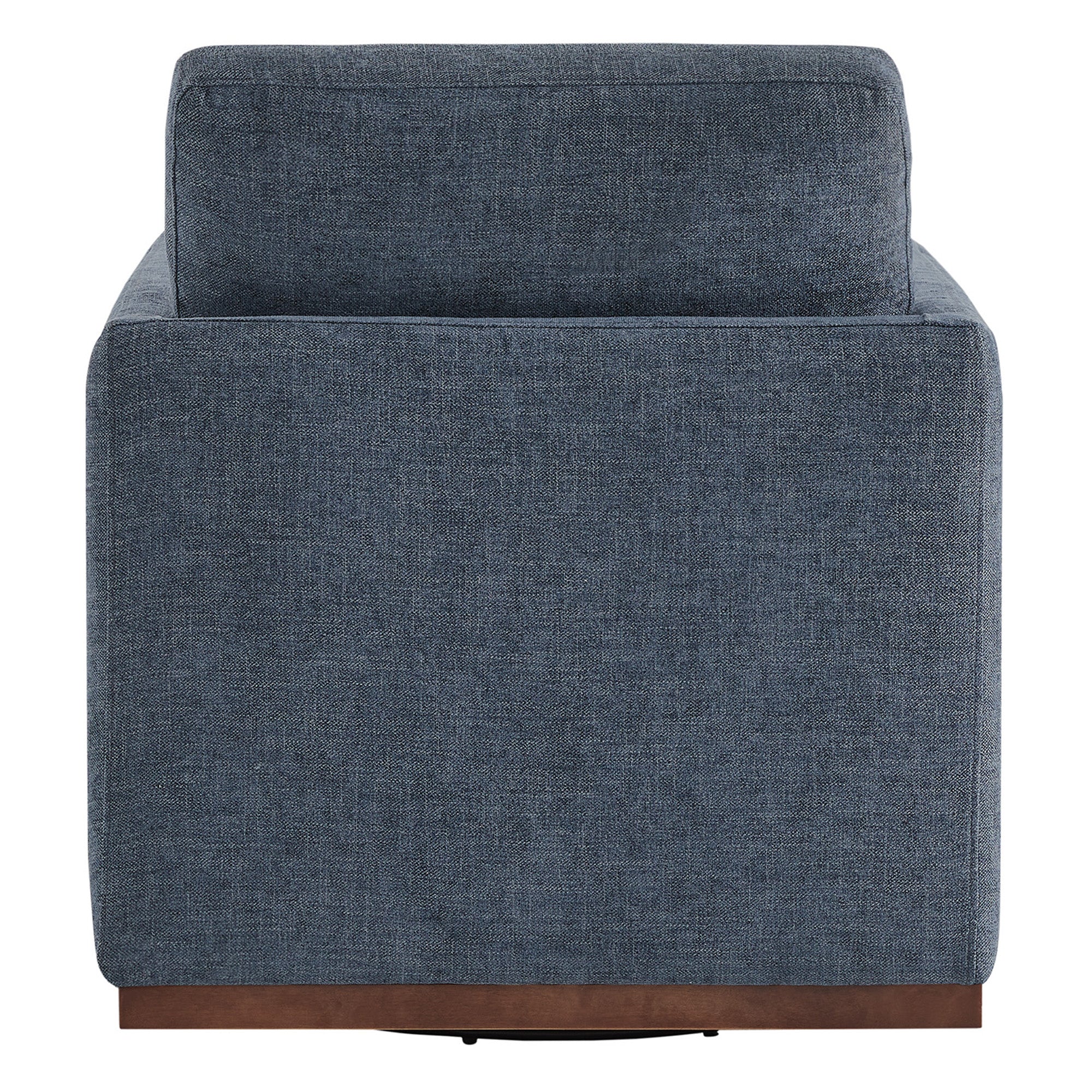 Henry Swivel Accent Chair with Wood Base - Image 54
