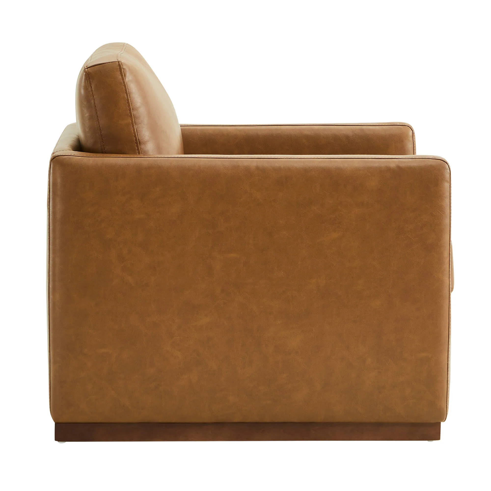 Henry Swivel Accent Chair with Wood Base - Image 8