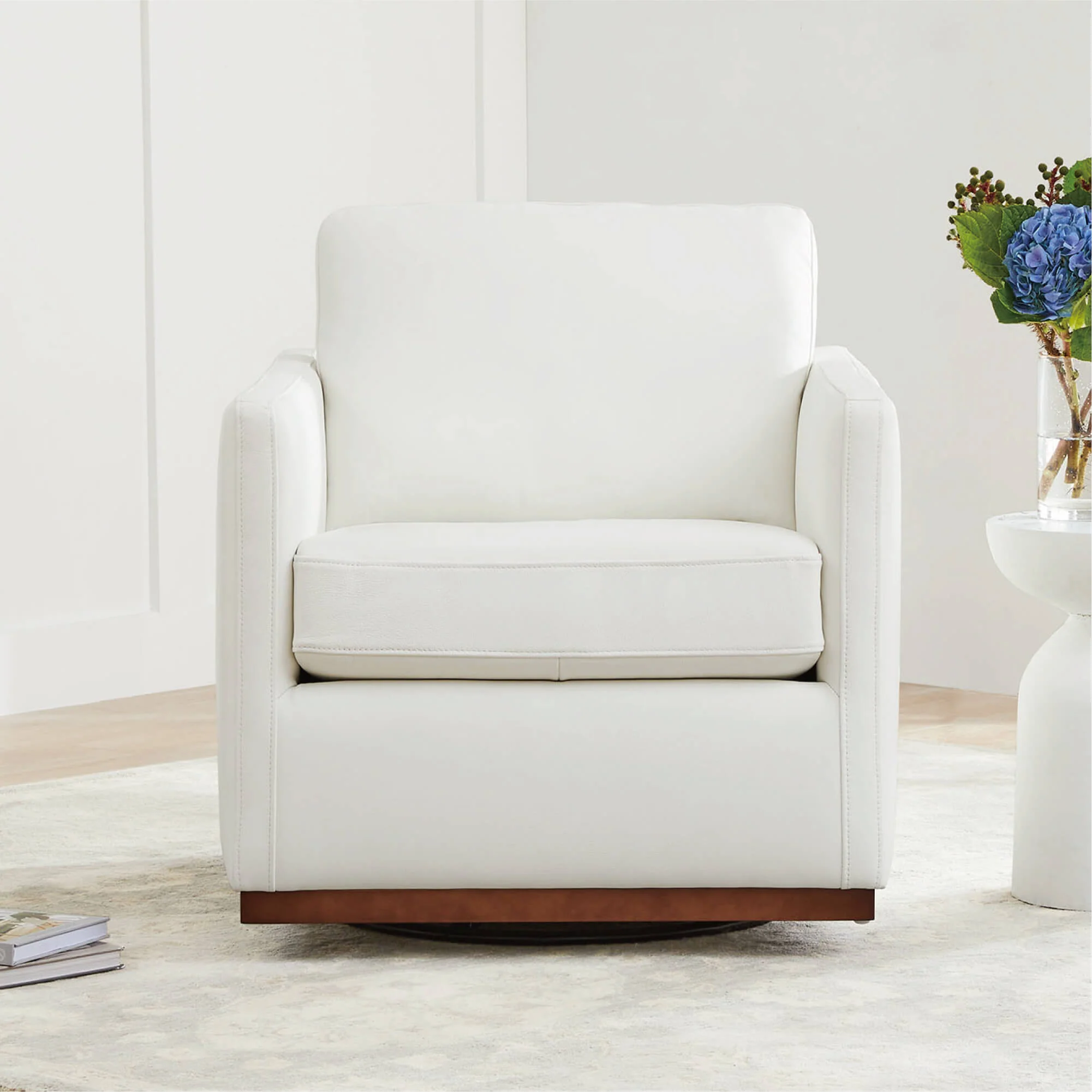 Henry Modern Swivel Accent Chair - Image 82